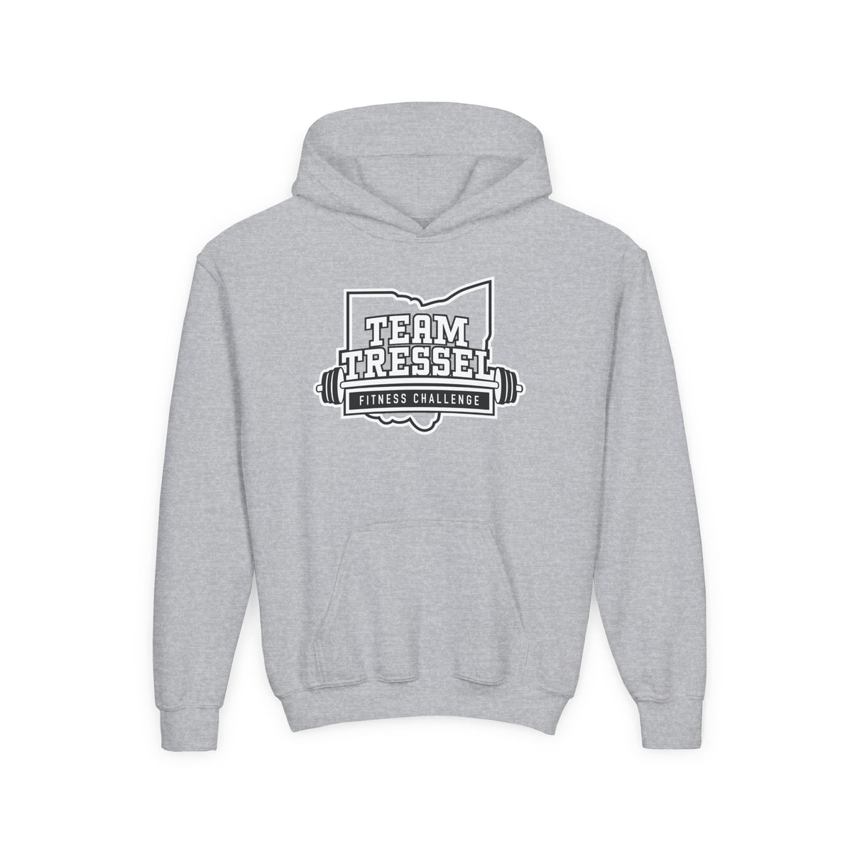 Youth Team Tressel Fitness Challenge Graphic Hoodie