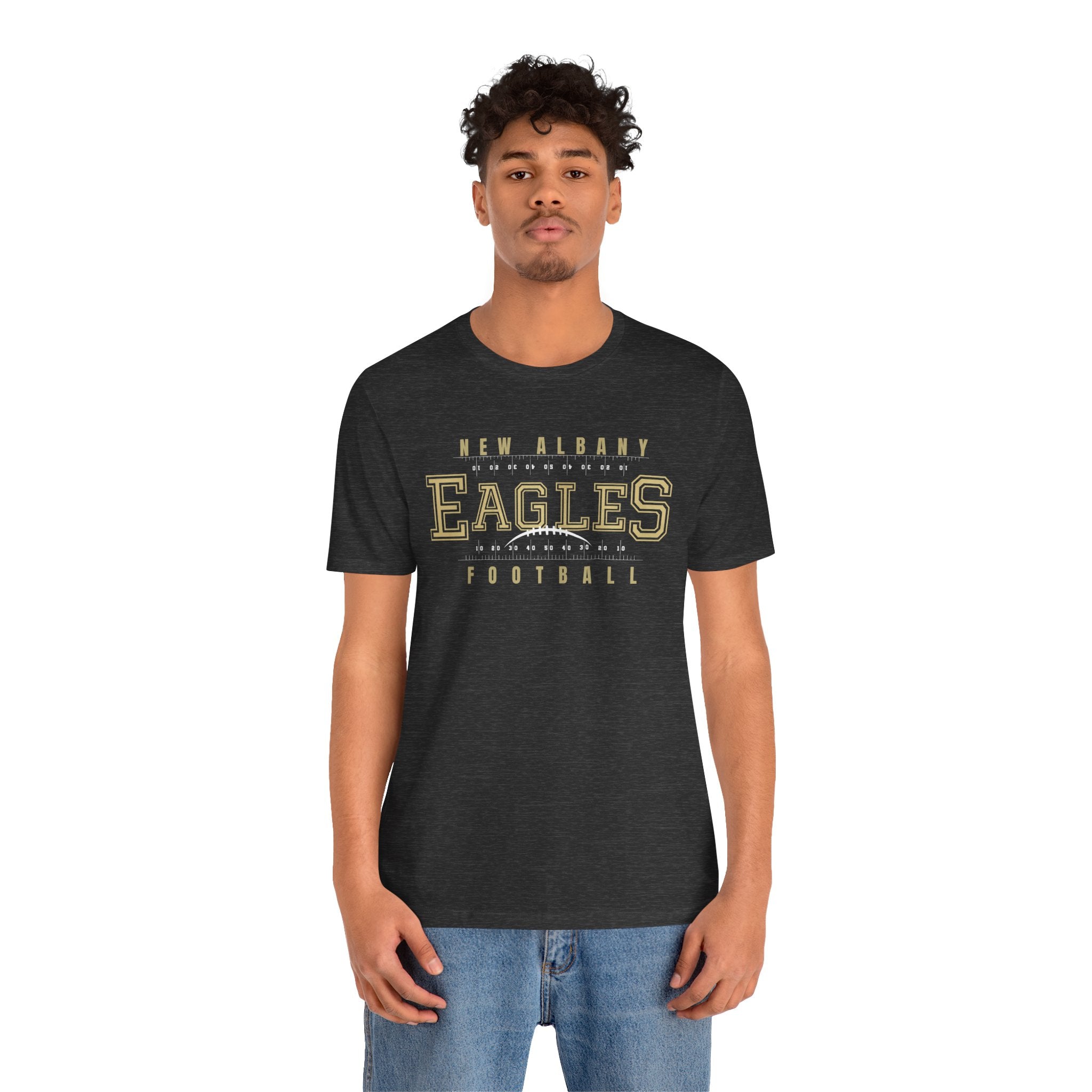 Adult Unisex New Albany Defend the Field Graphic Short Sleeve Soft Tee