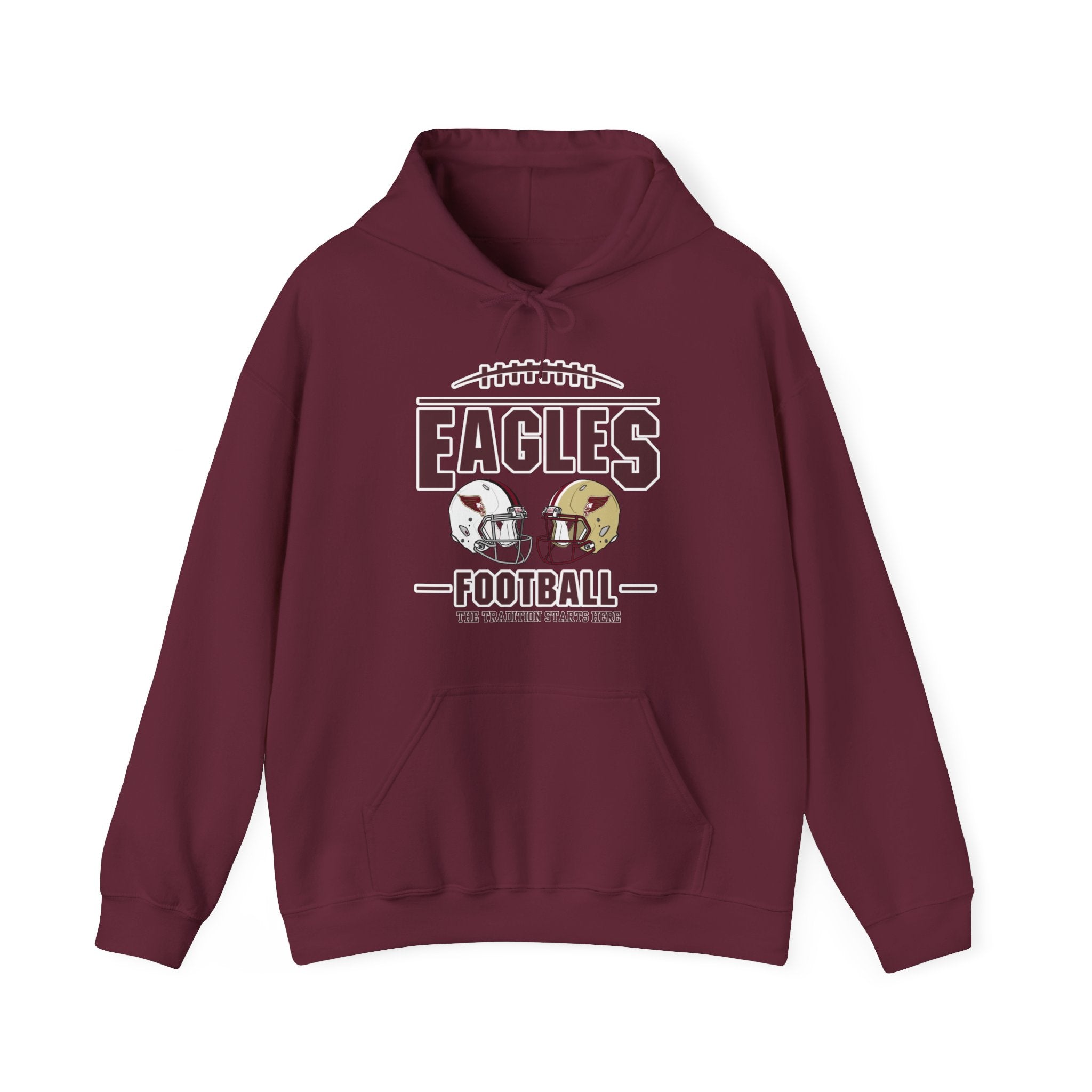 Adult Unisex Eagles Tradition Football Graphic Hoodie