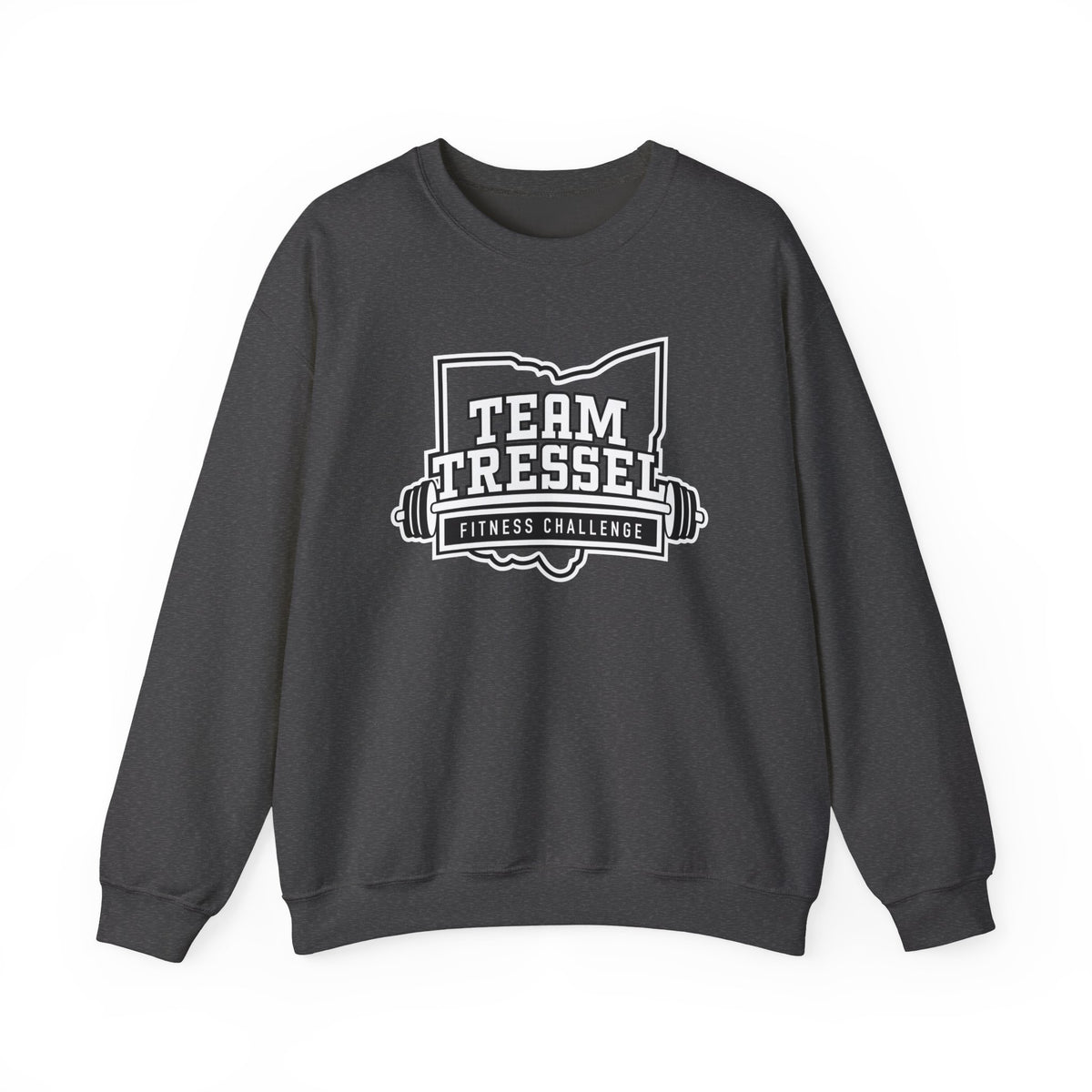 Adult Unisex Team Tressel Fitness Challenge Graphic Sweatshirt