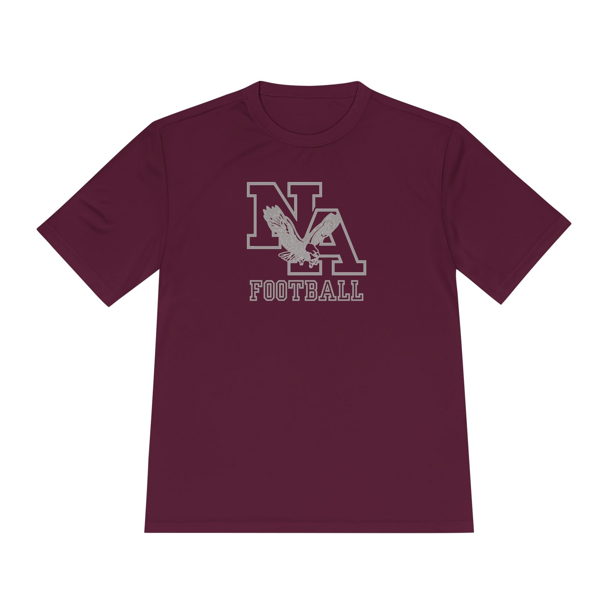 Adult Unisex New Albany Tonal Football Logo Graphic Short Sleeve Performance Tee