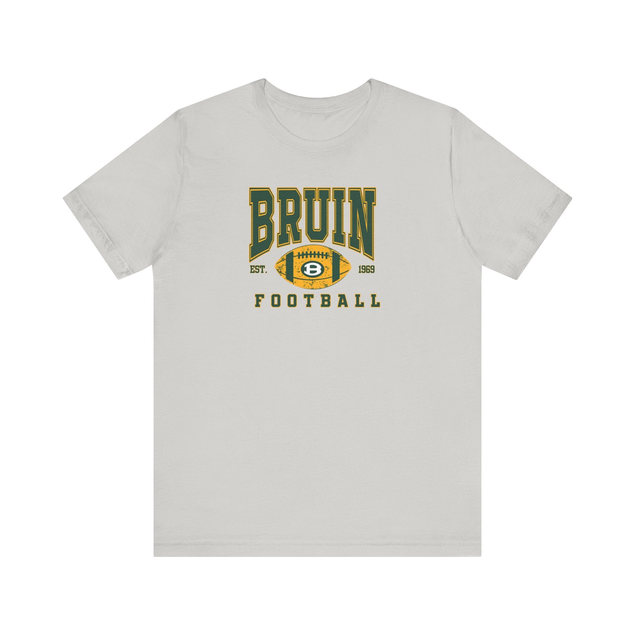 Adult Unisex Bruin Football Heritage Graphic Short Sleeve Soft Tee