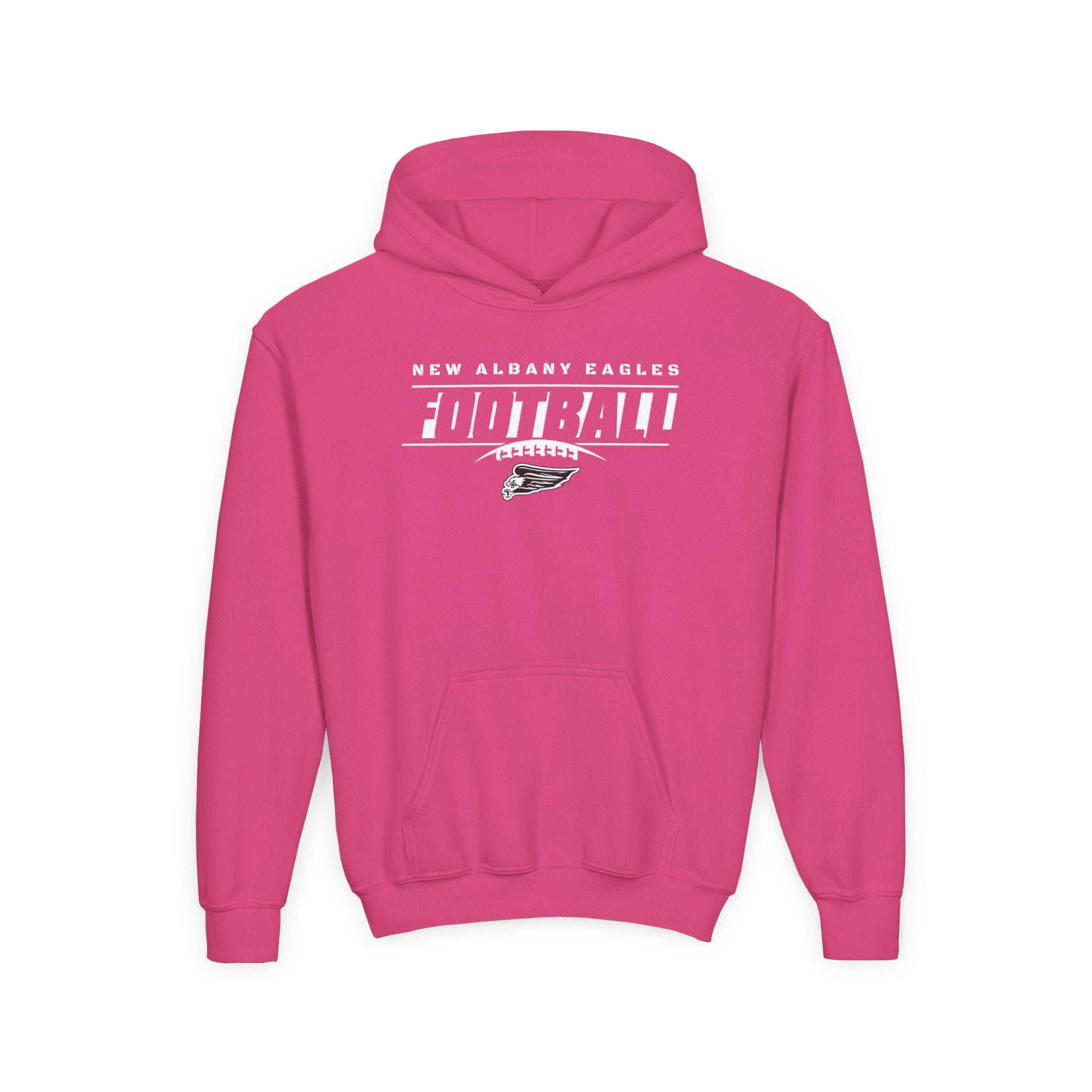 Youth New Albany Eagles Goal Line Graphic Hoodie