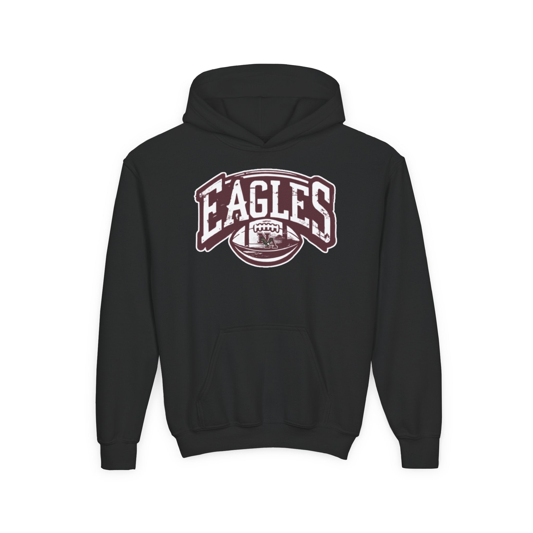 Youth Eagles Football Motion Graphic Hoodie