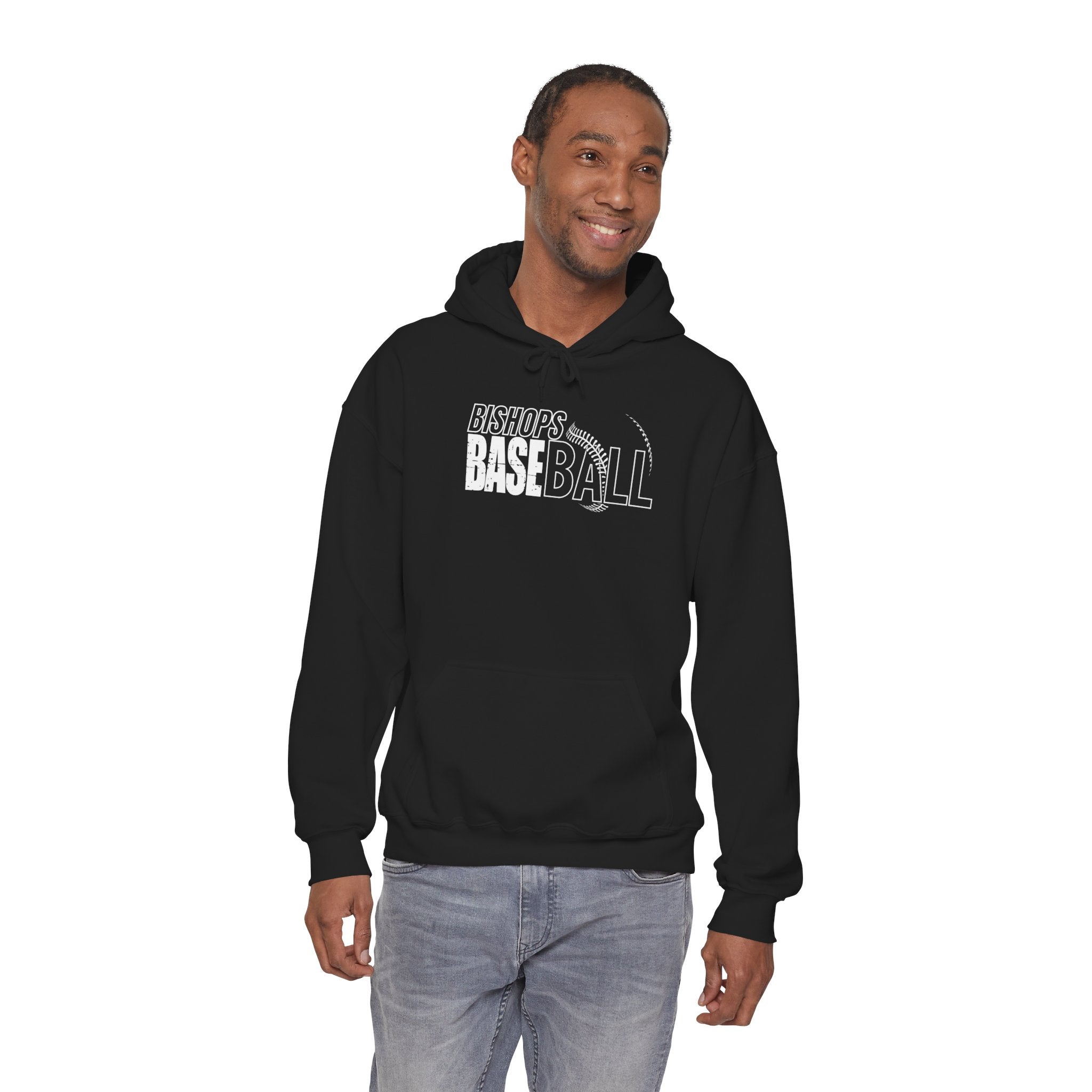 Adult Unisex Bishops Baseball Hardball Graphic Hoodie
