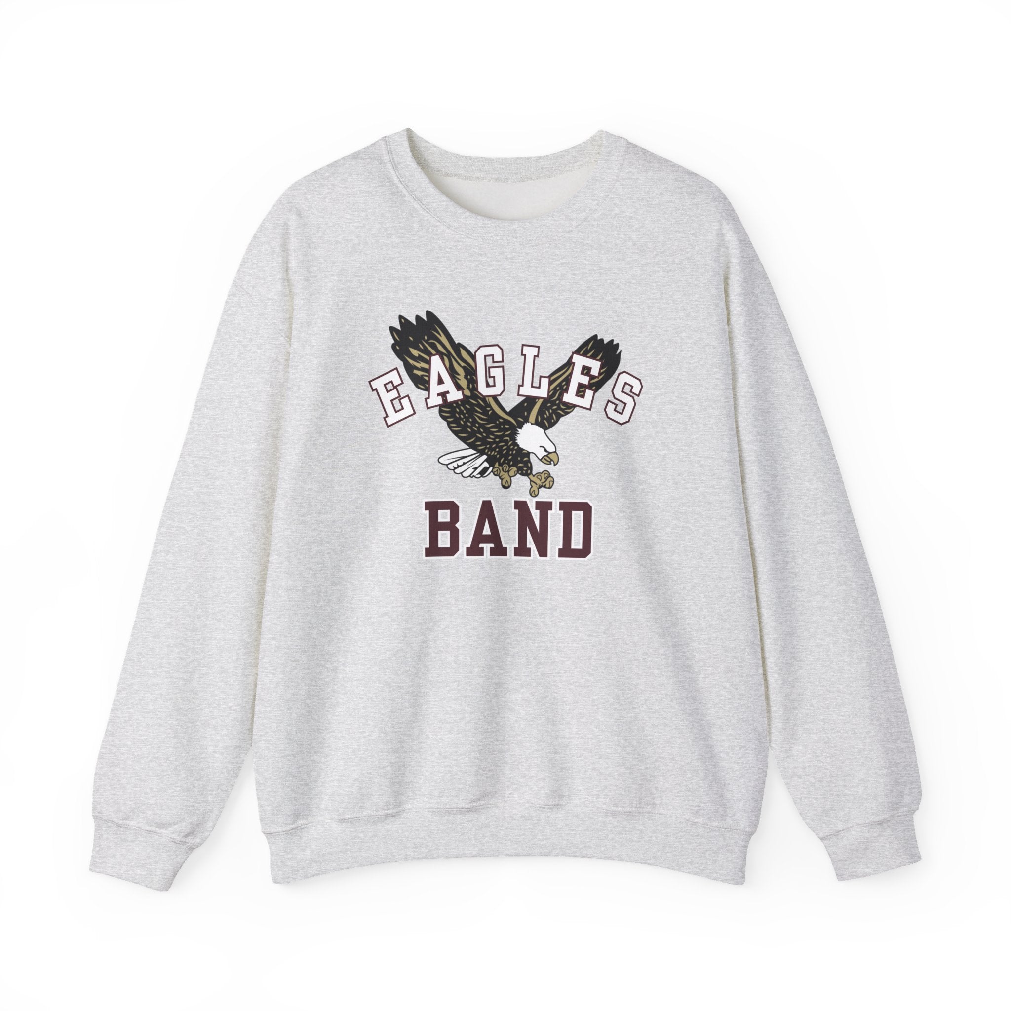 Adult Unisex Flying Band Eagle Graphic Sweatshirt