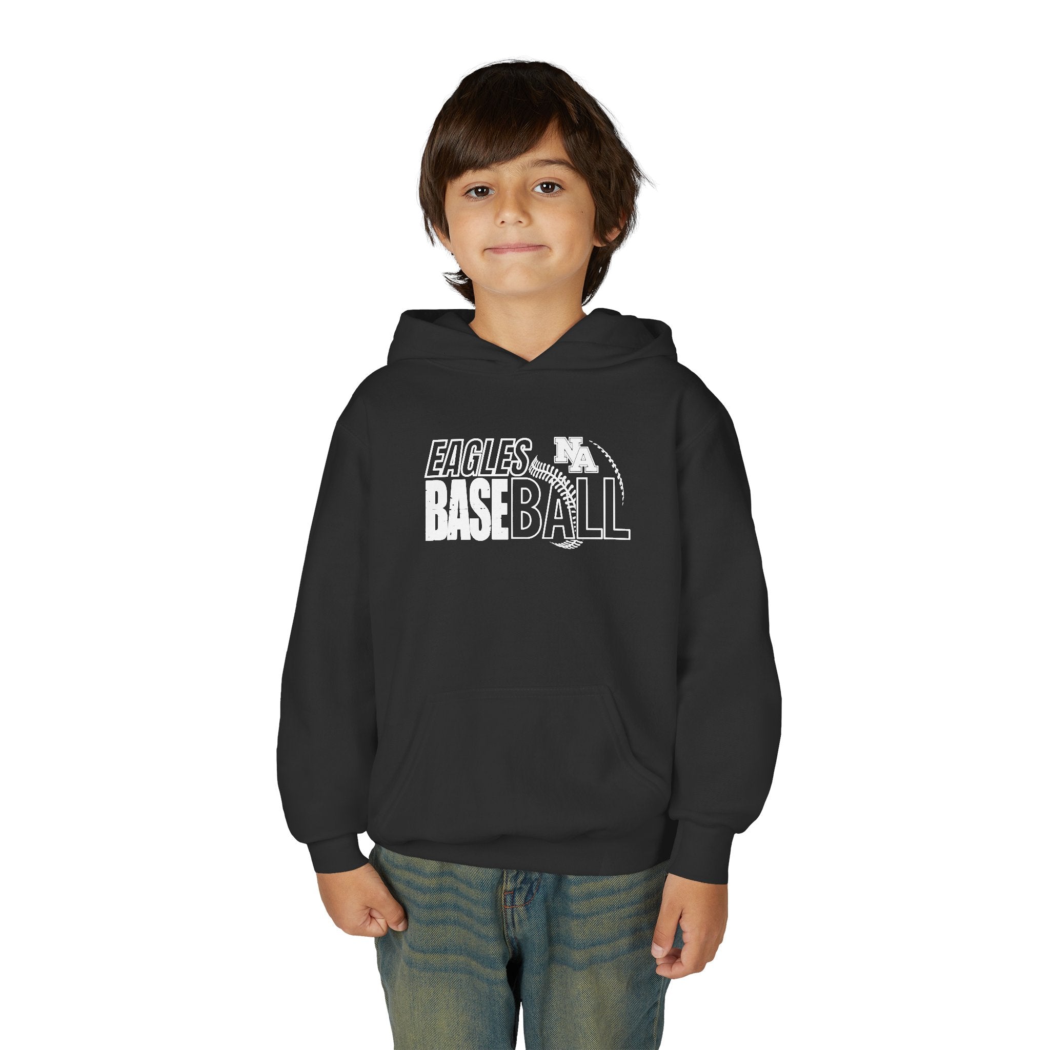 Youth New Albany Eagles Game Ball Graphic Hoodie