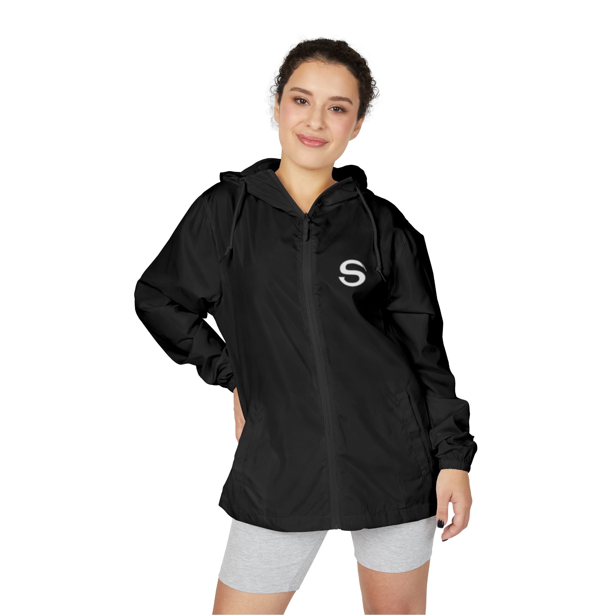 Adult Unisex Stingers Softball S Logo Graphic Windbreaker Jacket