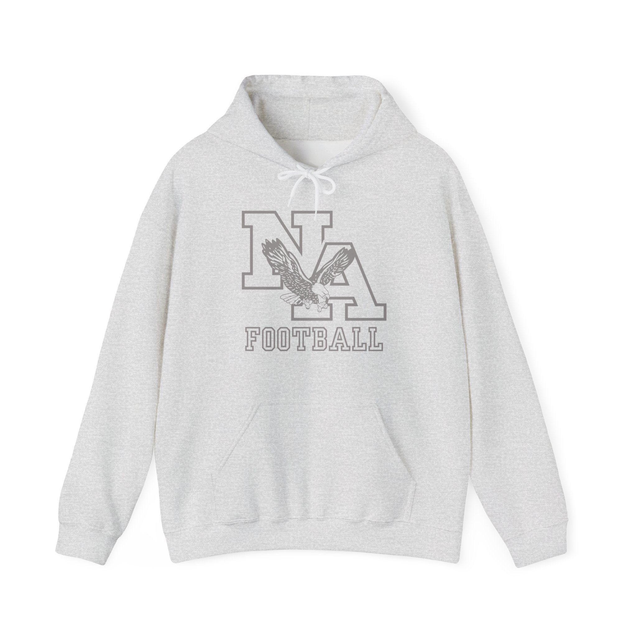 Adult Unisex New Albany Tonal Football Logo Graphic Hoodie