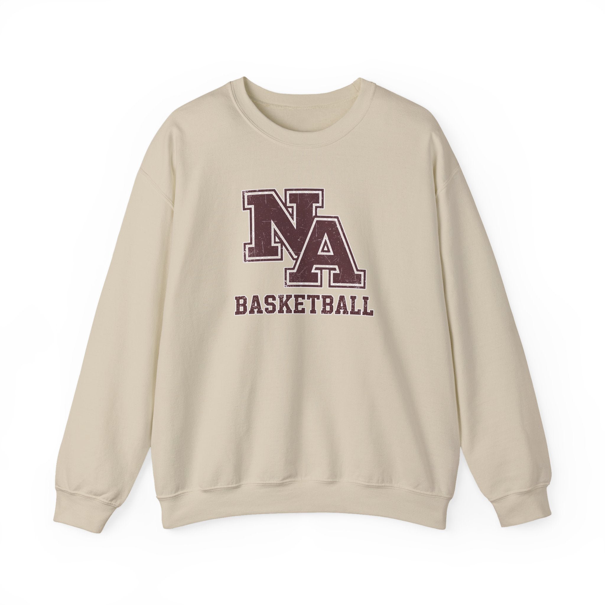 Adult Unisex New Albany Basketball Vintage Vibe Logo Graphic Sweatshirt