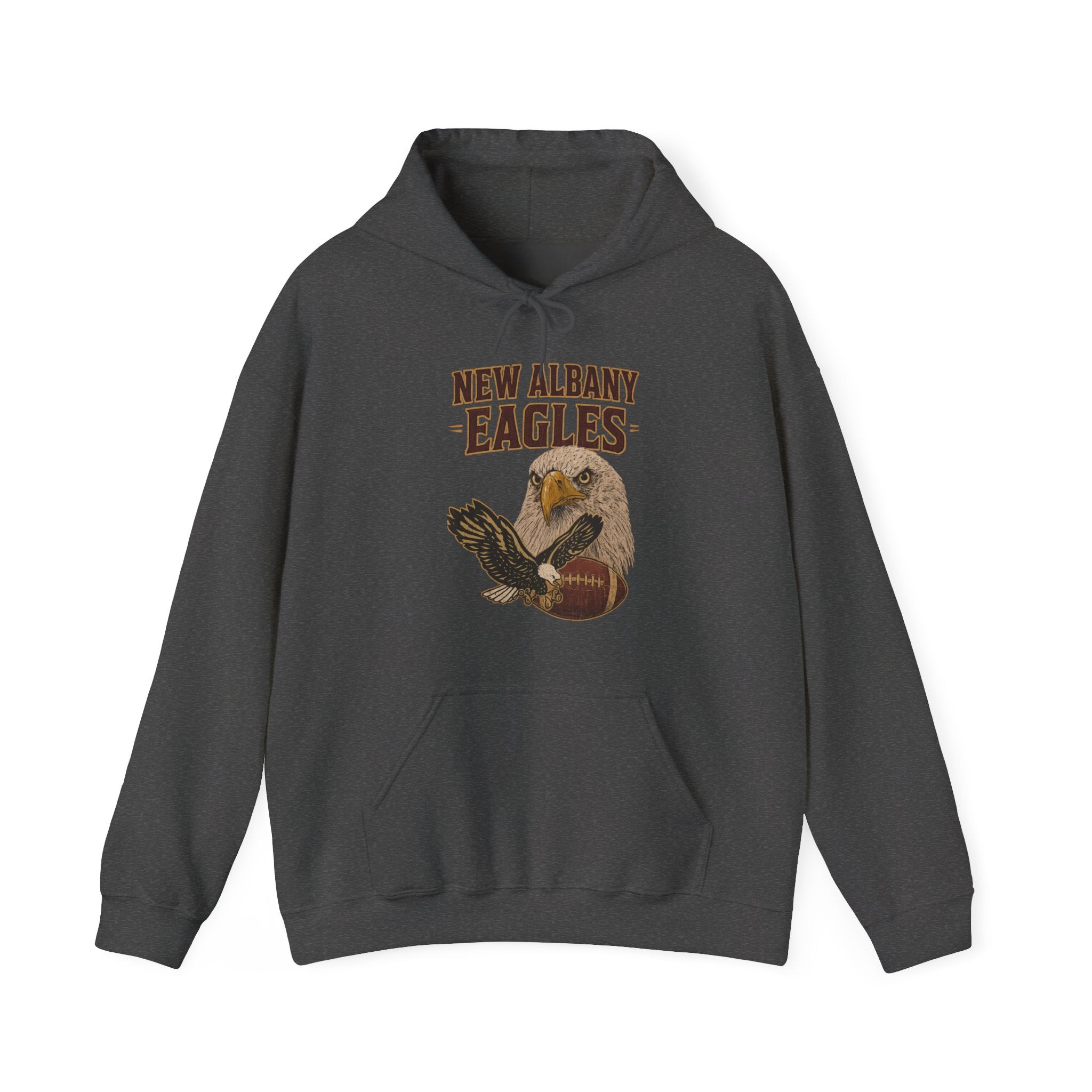 Adult Unisex New Albany Gridiron Eagle Graphic Hoodie