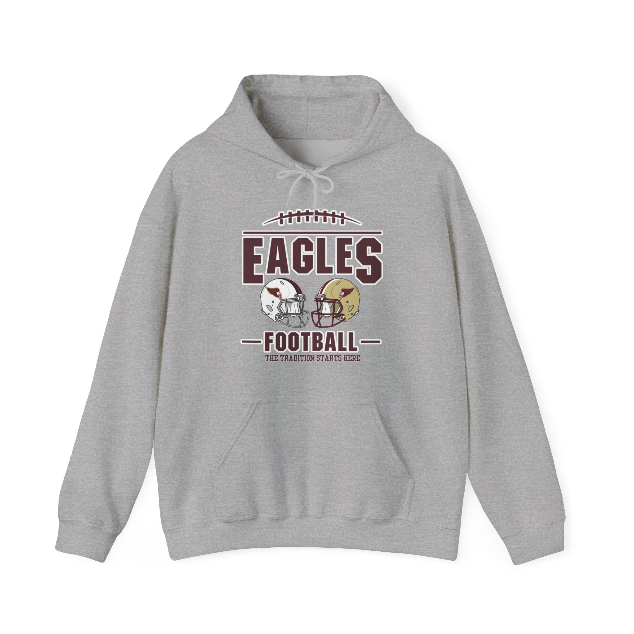 Adult Unisex Eagles Tradition Football Graphic Hoodie