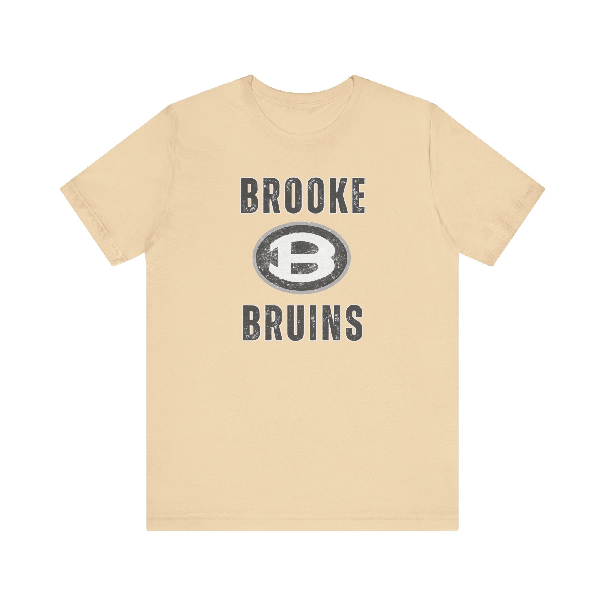 Adult Unisex Brooke Bruins Vintage Distressed Graphic Short Sleeve Soft Tee