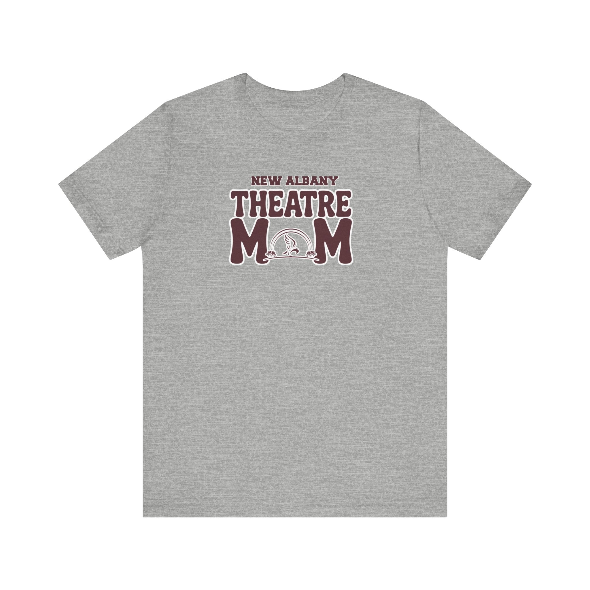 Adult Unisex New Albany Theatre Mom Graphic Short Sleeve Soft Tee