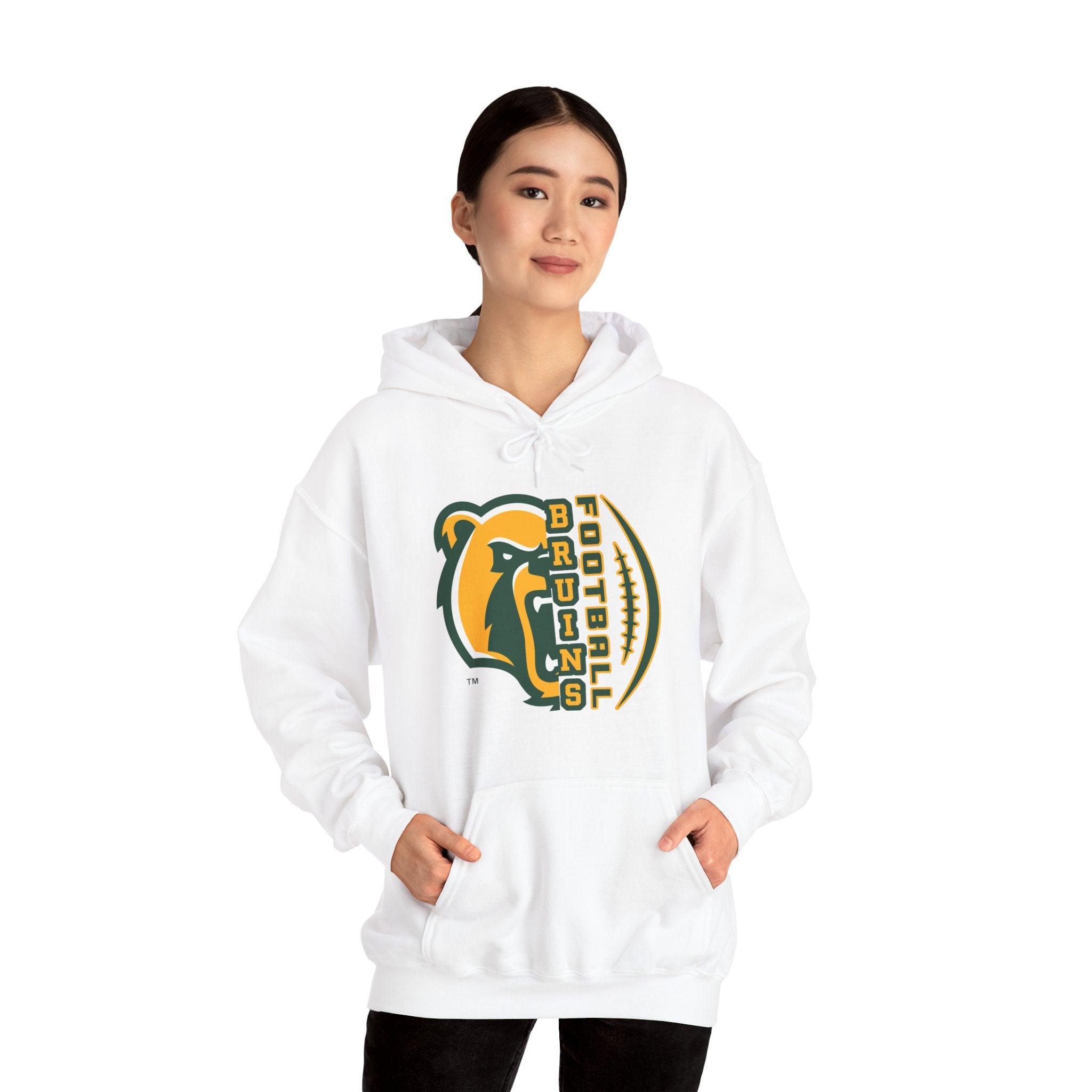 Adult Unisex Epic Bruin Football Graphic Graphic Hoodie