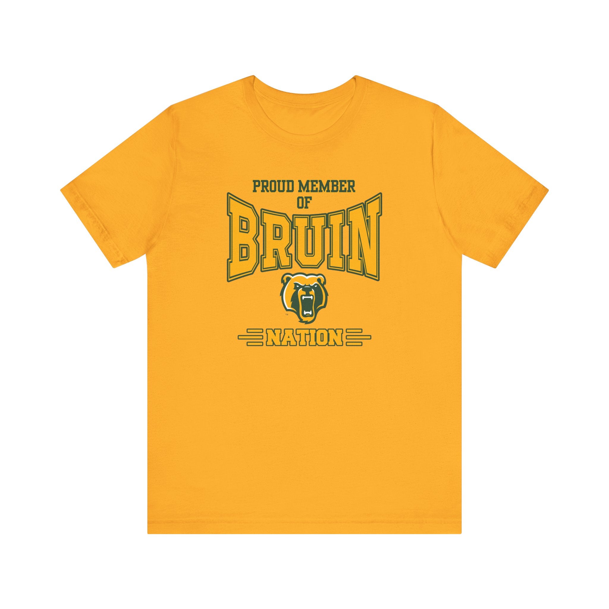 Adult Unisex Bruin Nation Graphic Short Sleeve Soft Tee