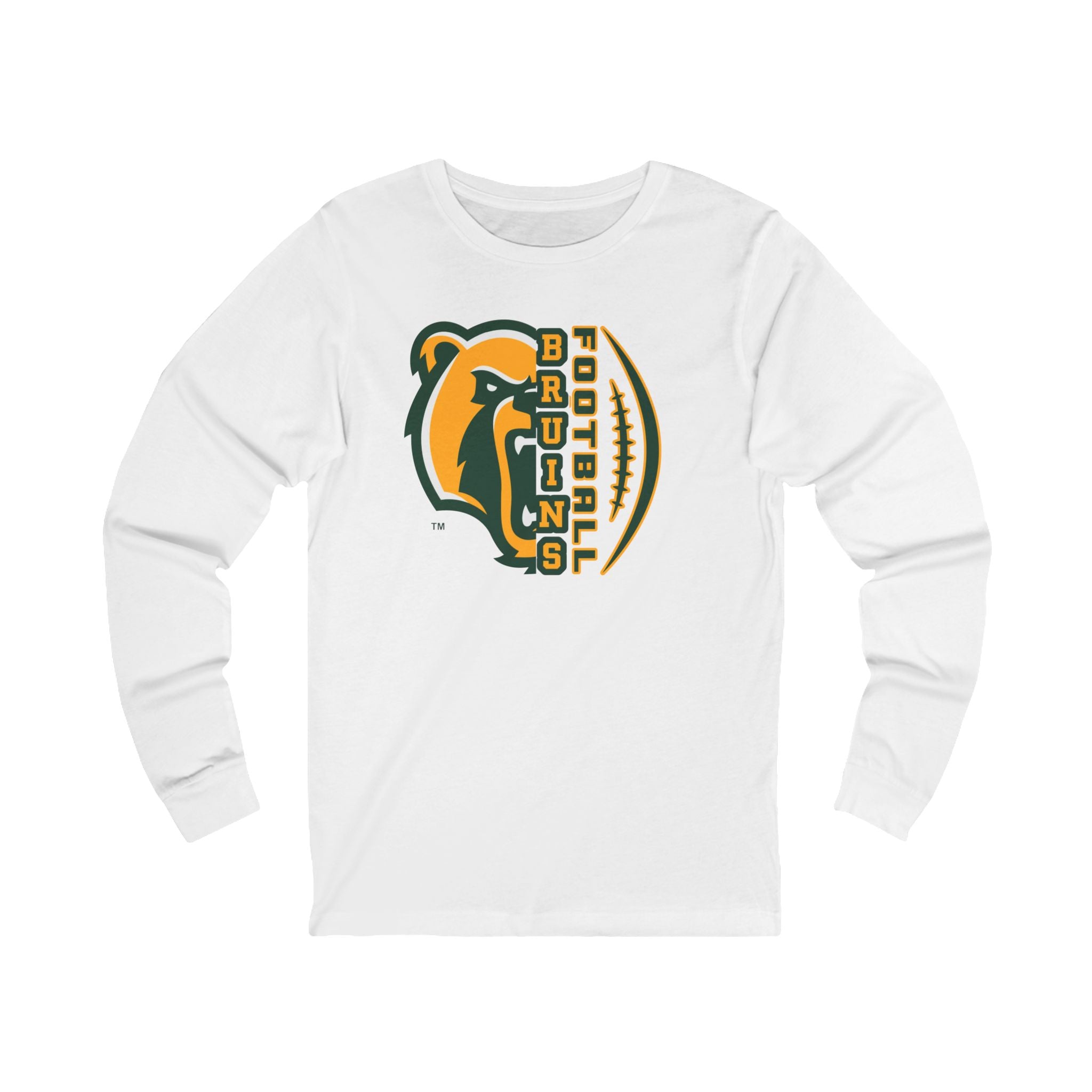Adult Unisex Epic Bruin Football Graphic Long Sleeve Soft Tee