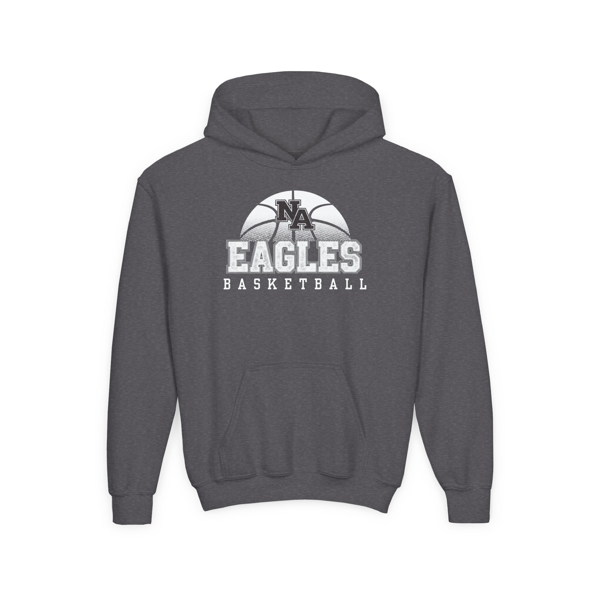 Youth New Albany Eagles Basketball Fast Break Graphic Hoodie