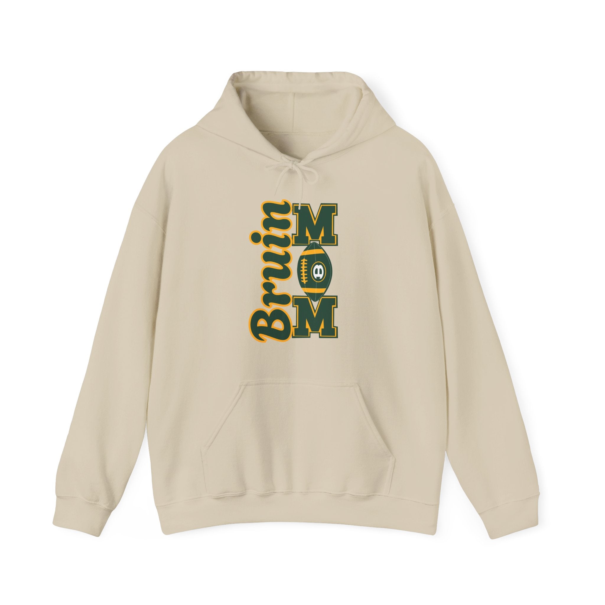 Adult Unisex Bruin Football Mom Graphic Hoodie