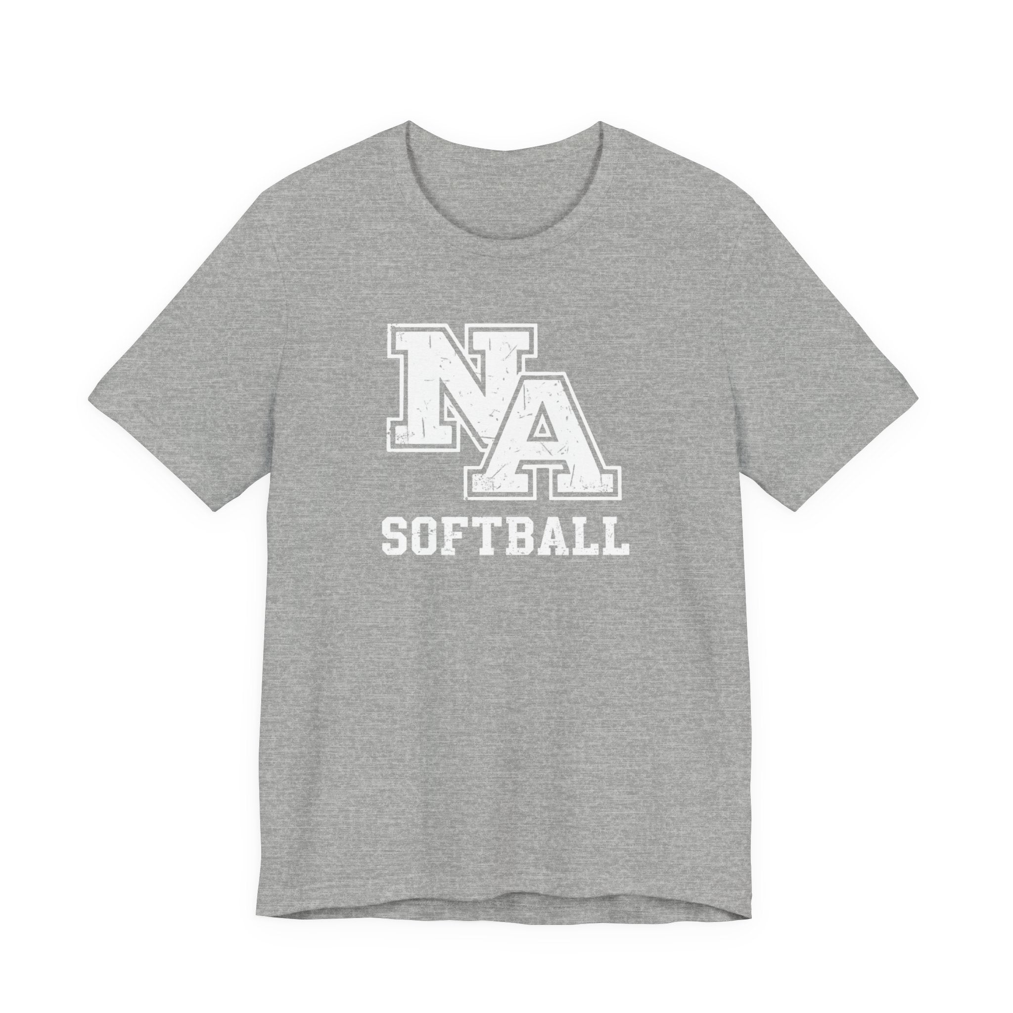 Adult Unisex New Albany Softball Vintage Vibe Logo Graphic Short Sleeve Soft Tee