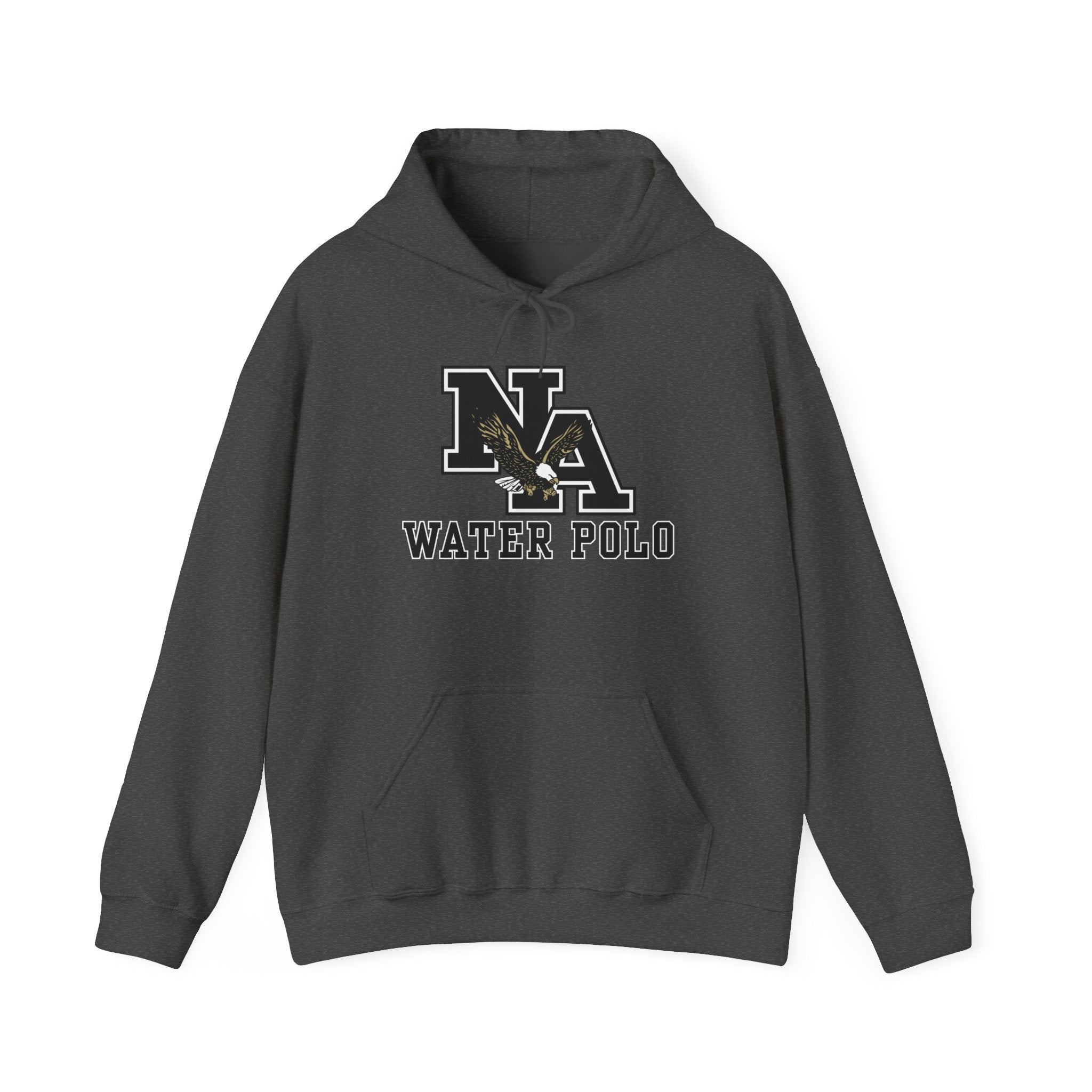 Adult Unisex New Albany Water Polo Classic Black Logo Graphic Hoodie