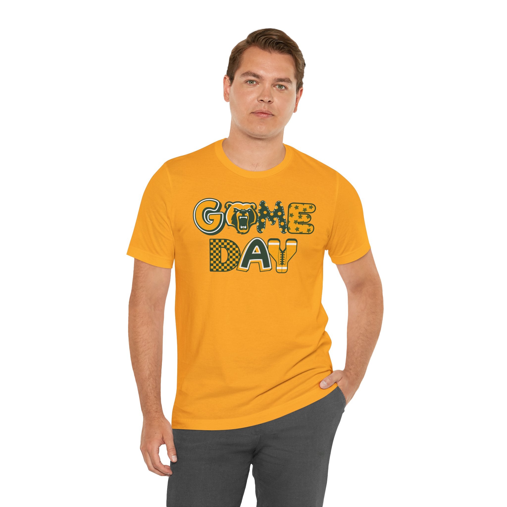 Adult Unisex Bruin Game Day Graphic Short Sleeve Soft Tee