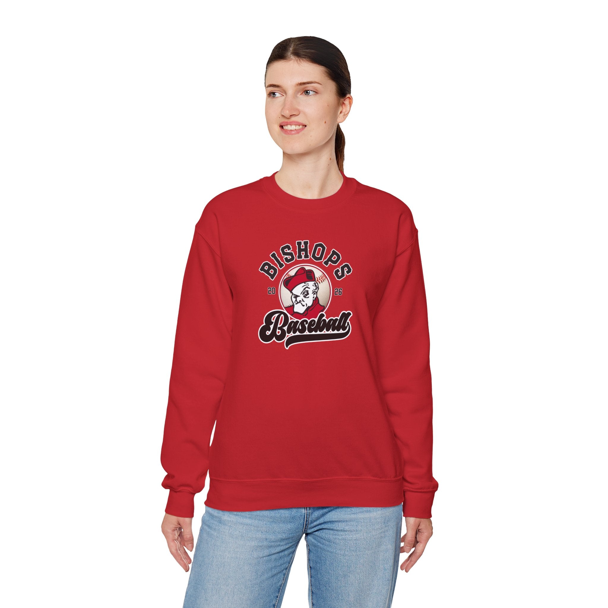 Adult Unisex Battling Bishops 2026 Script Baseball Graphic Sweatshirt