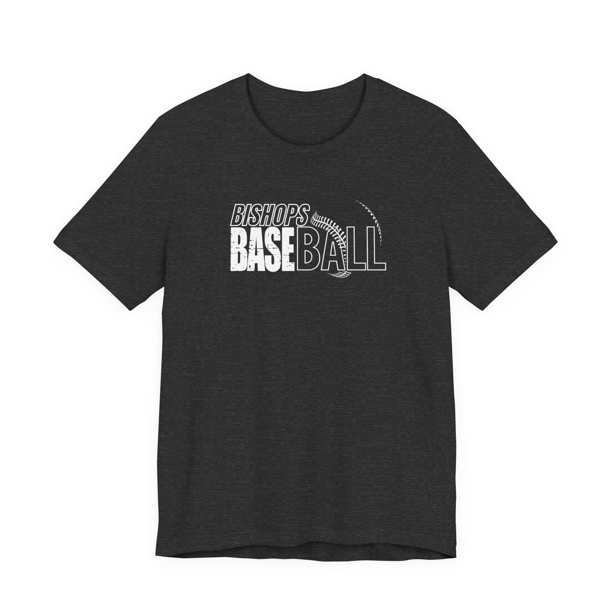 Adult Unisex Bishops Hardball Graphic Short Sleeve Soft Tee