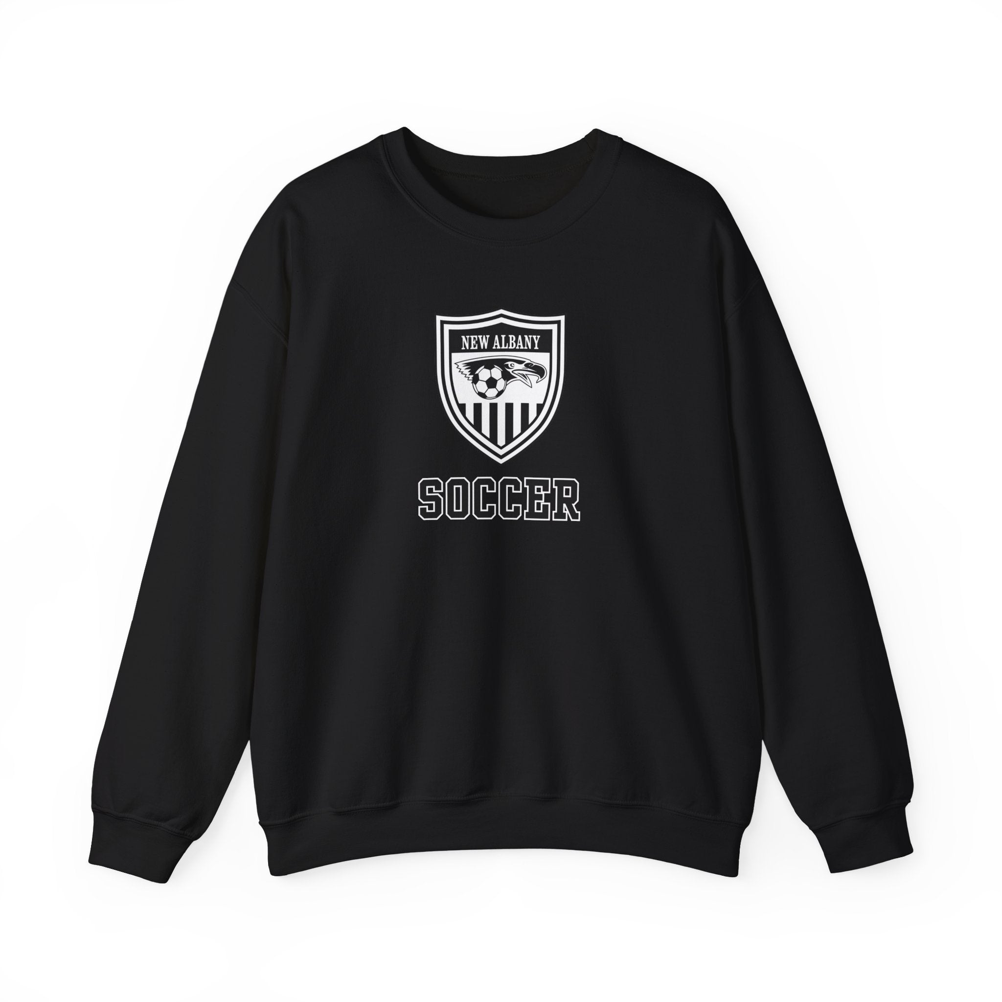 Adult Unisex New Albany Youth Soccer League Crest Graphic Sweatshirt