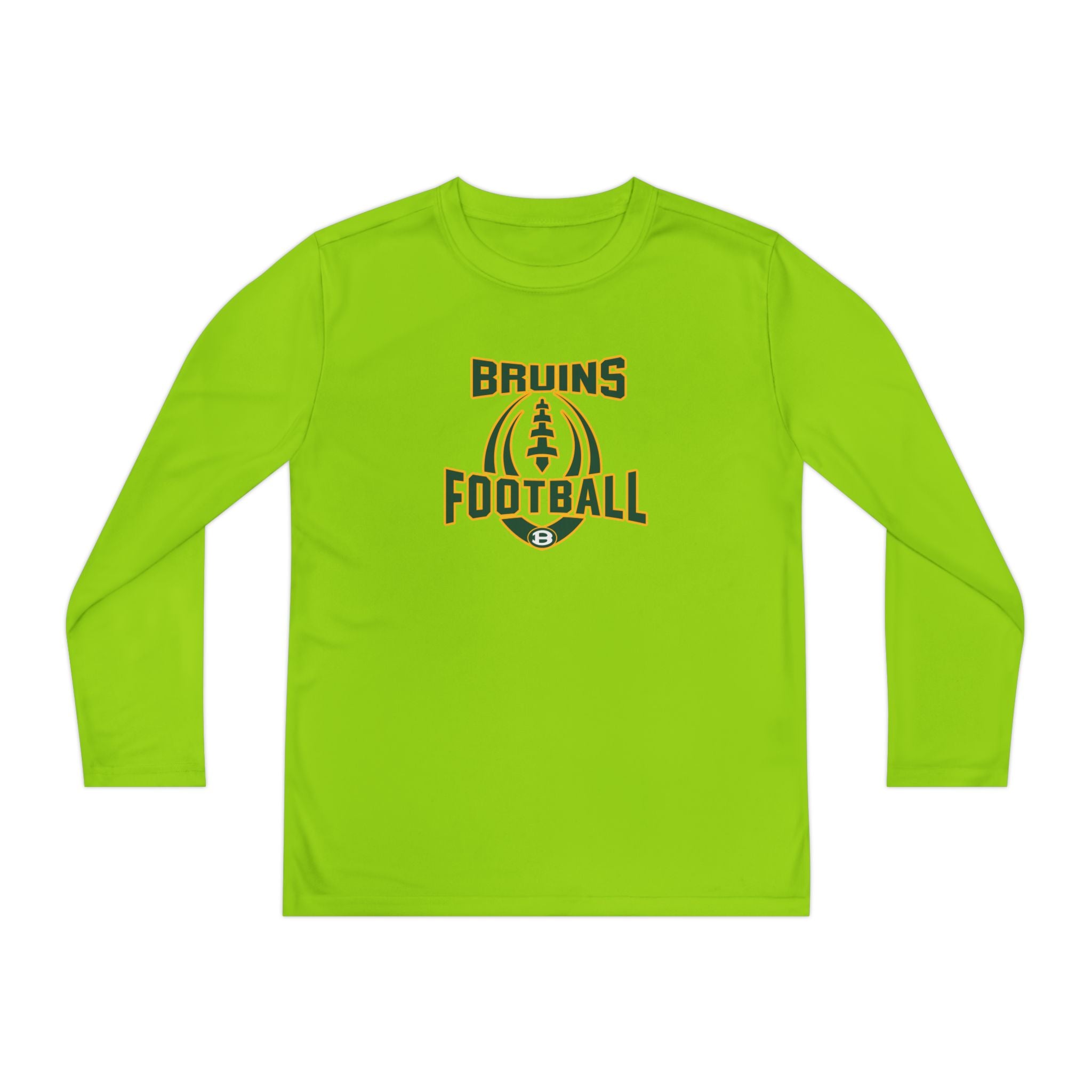 Youth Bruin Ultimate Football Graphic Competitor Performance Long Sleeve Tee