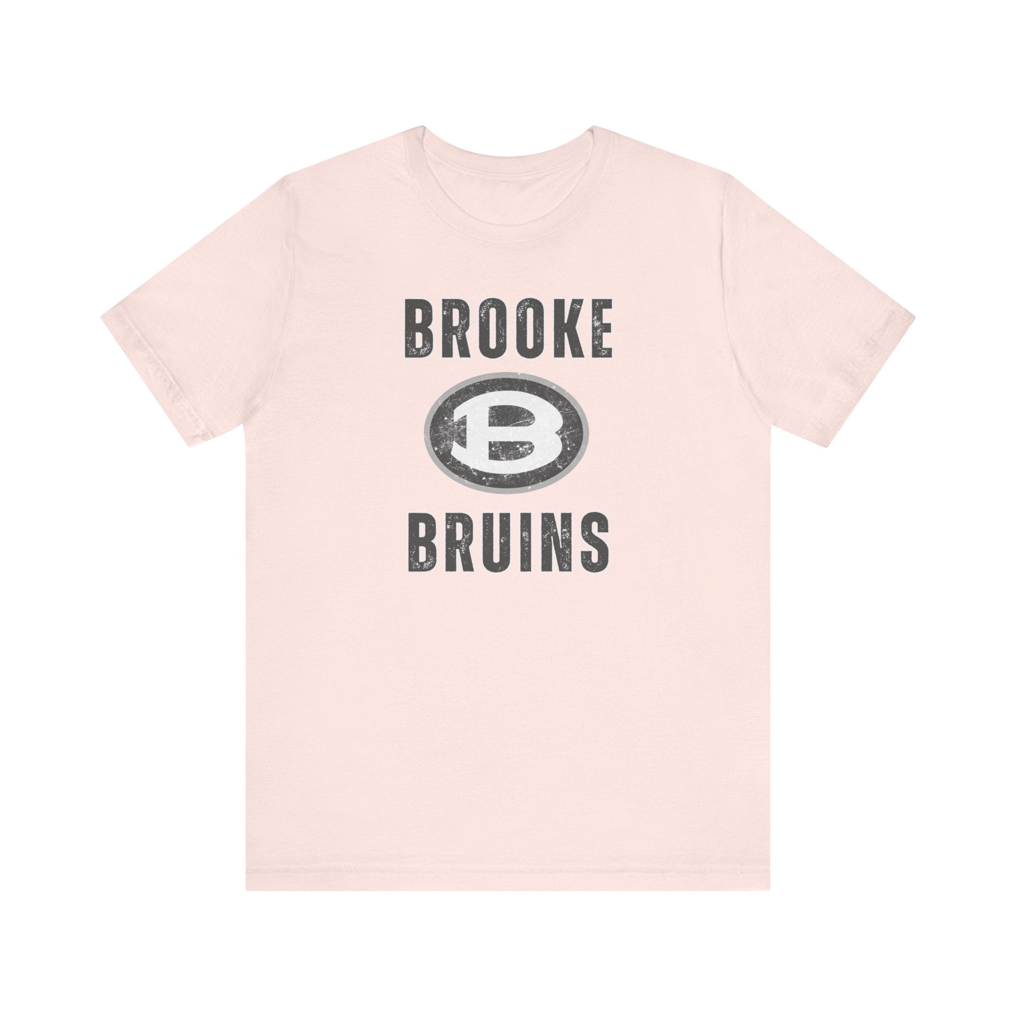 Adult Unisex Brooke Bruins Vintage Distressed Graphic Short Sleeve Soft Tee