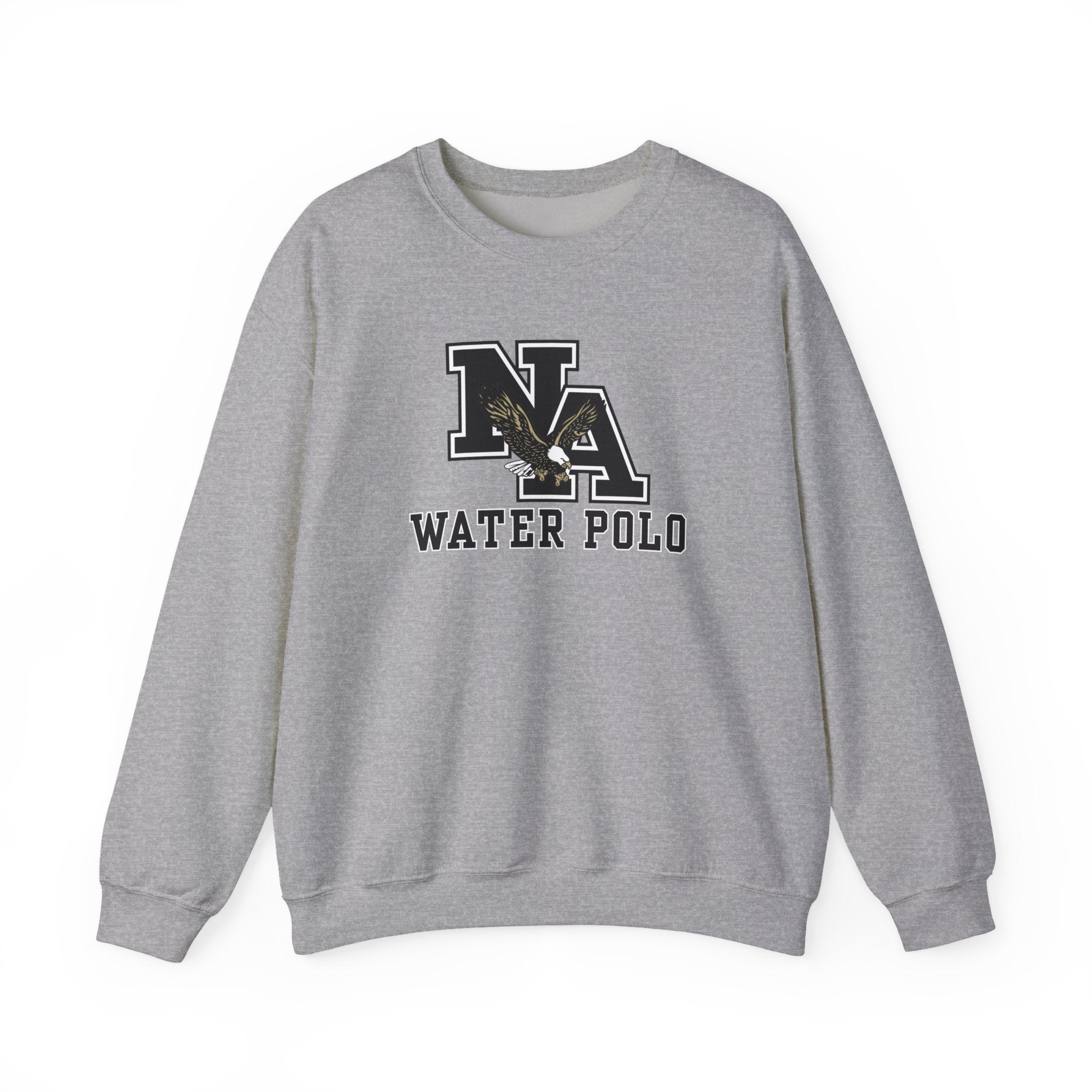 Adult Unisex New Albany Water Polo Classic Black Logo Graphic Sweatshirt