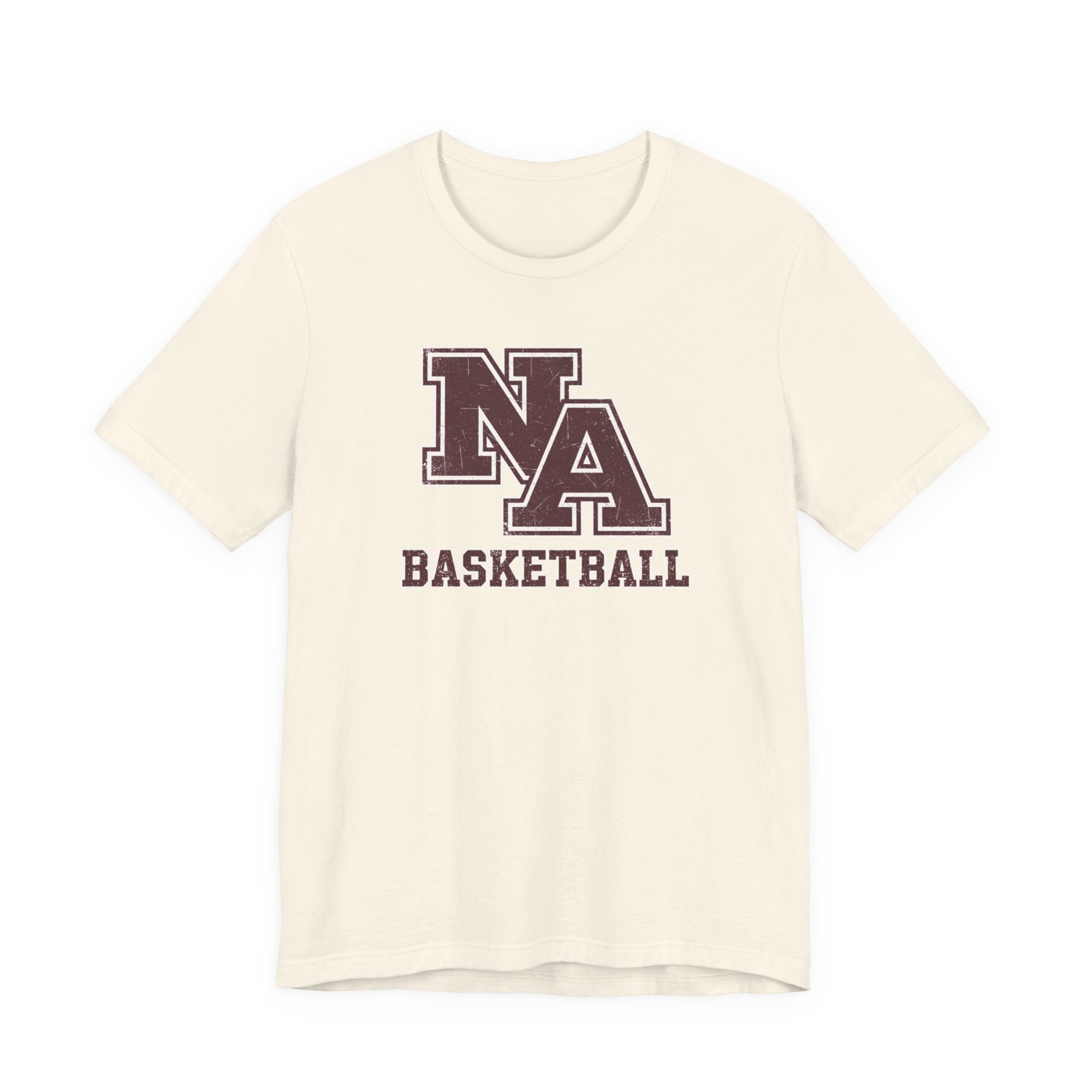 Adult Unisex New Albany Basketball Vintage Vibe Logo Graphic Short Sleeve Soft Tee