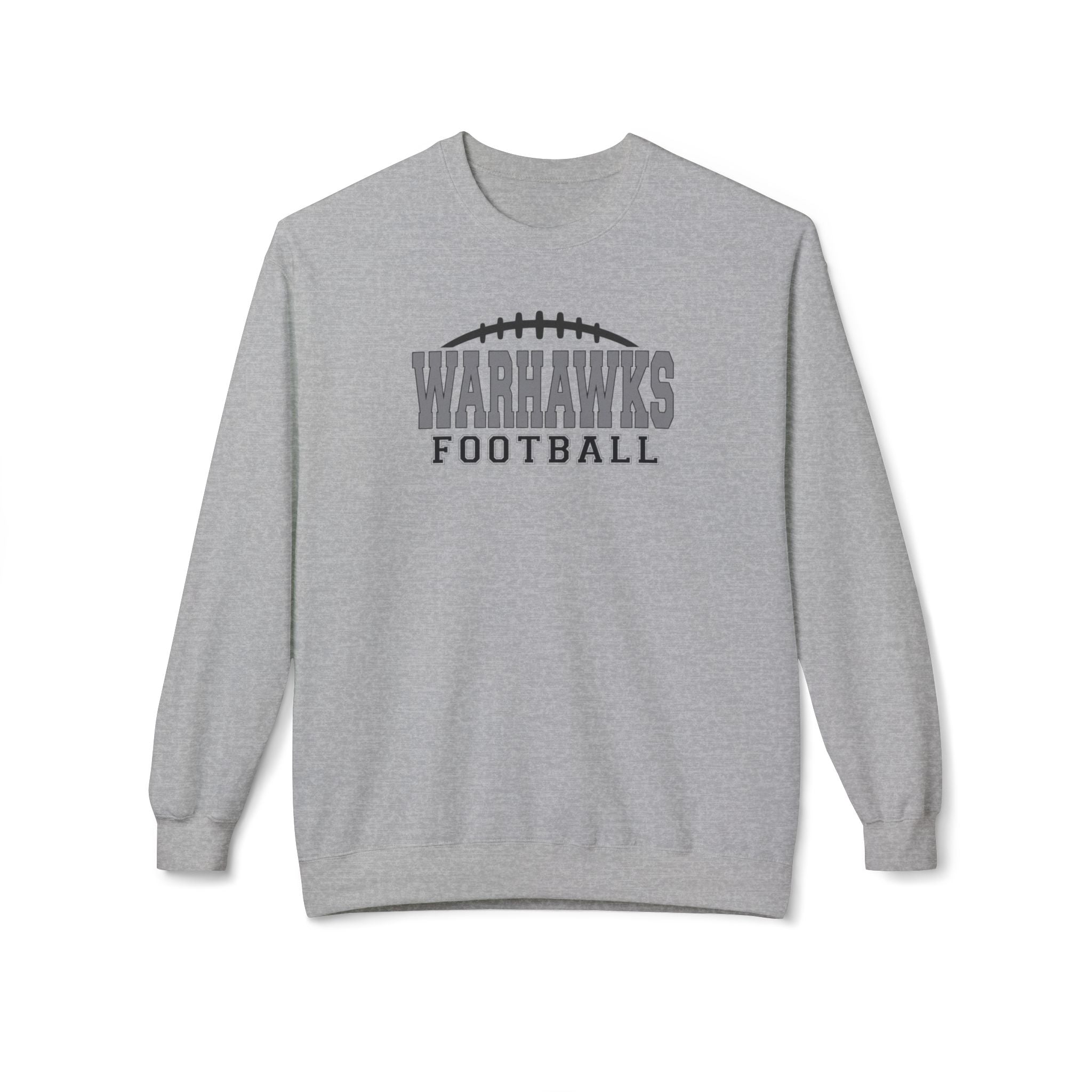 Adult Unisex Westerville Central Warhawks Football Laces Graphic Soft Style Sweatshirt