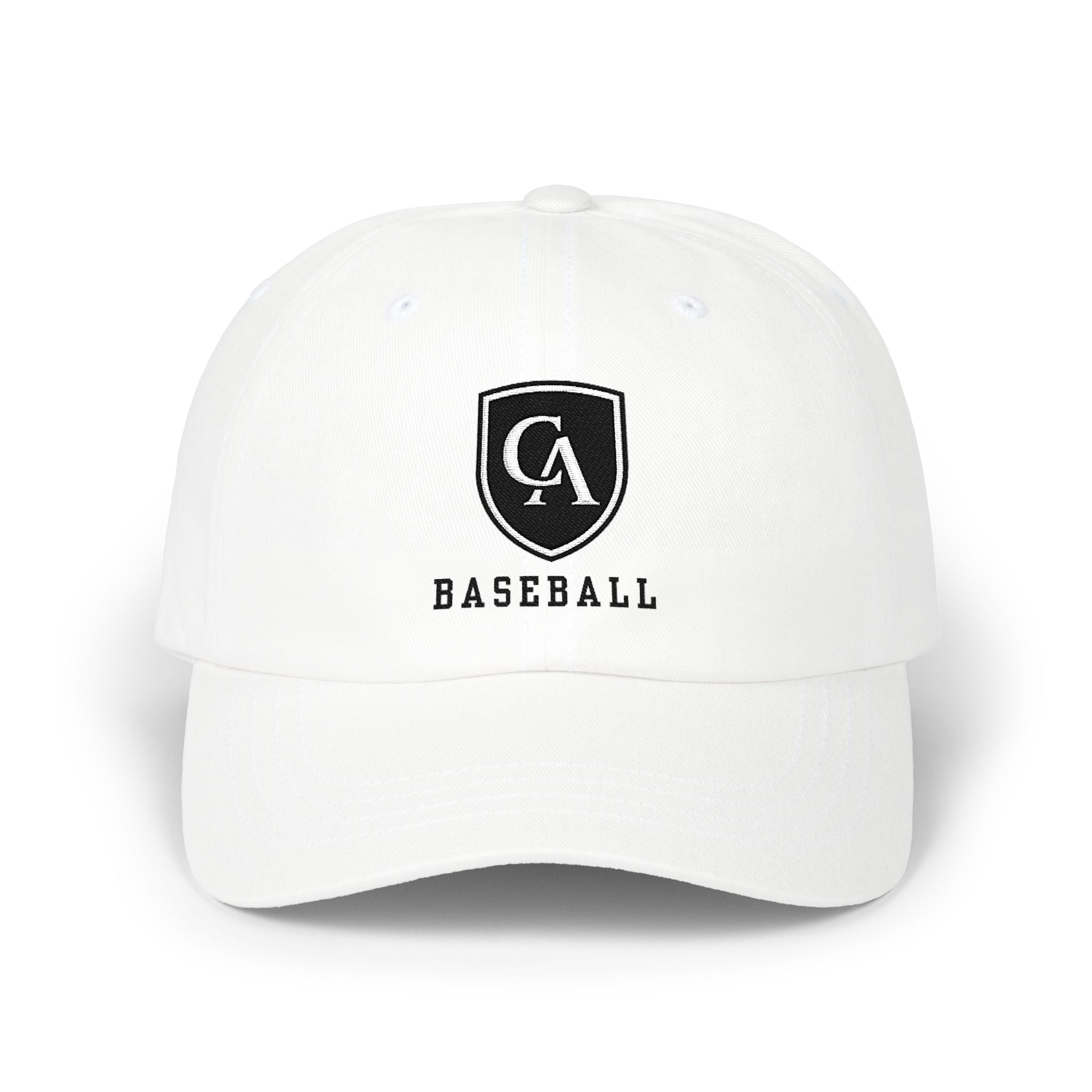 Adult Unisex Columbus Academy Vikings Baseball Embroidered Logo Dad Cap