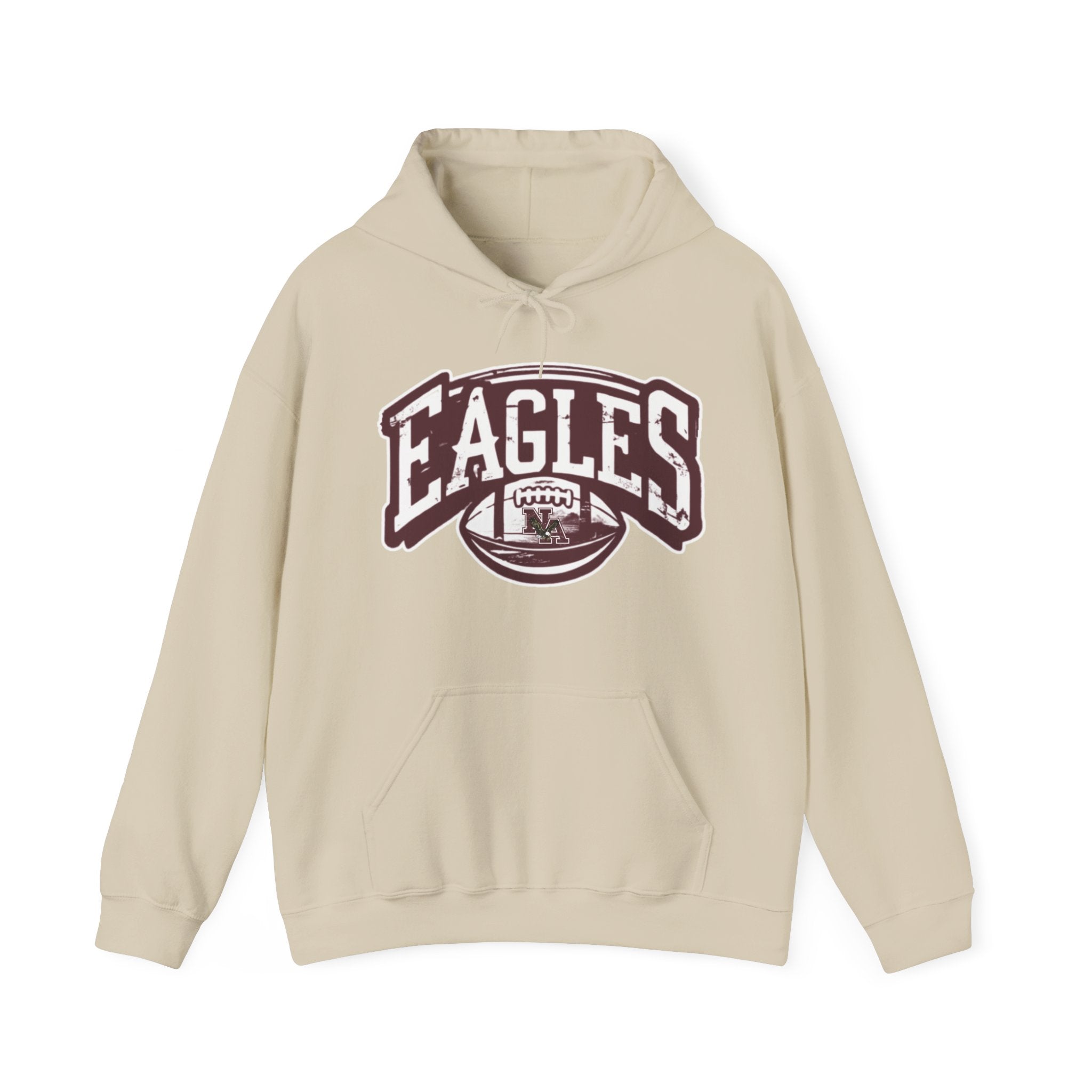 Adult Unisex New Albany Eagles Football Motion Graphic Hoodie
