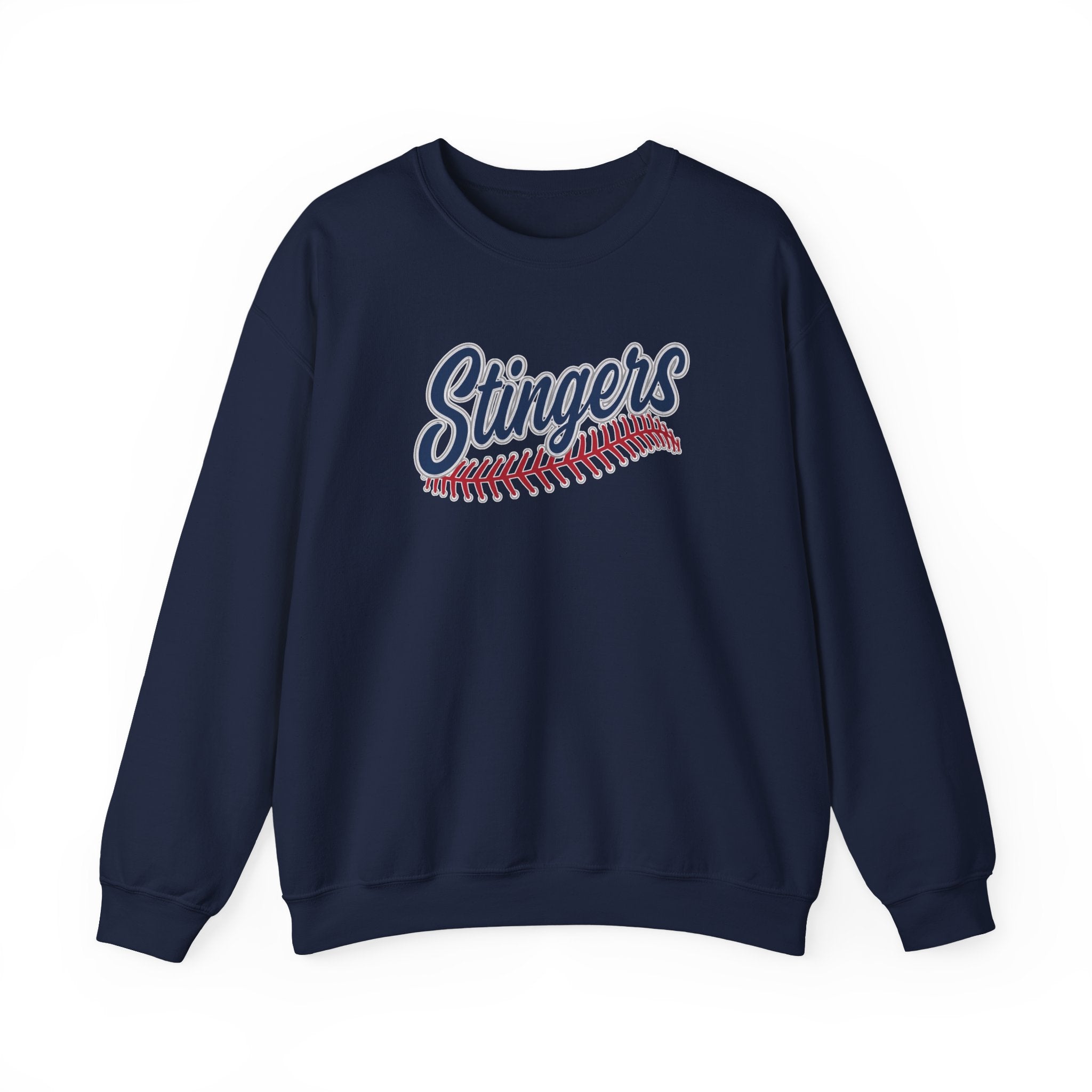 Adult Unisex Stingers Softball Stitches Graphic Sweatshirt