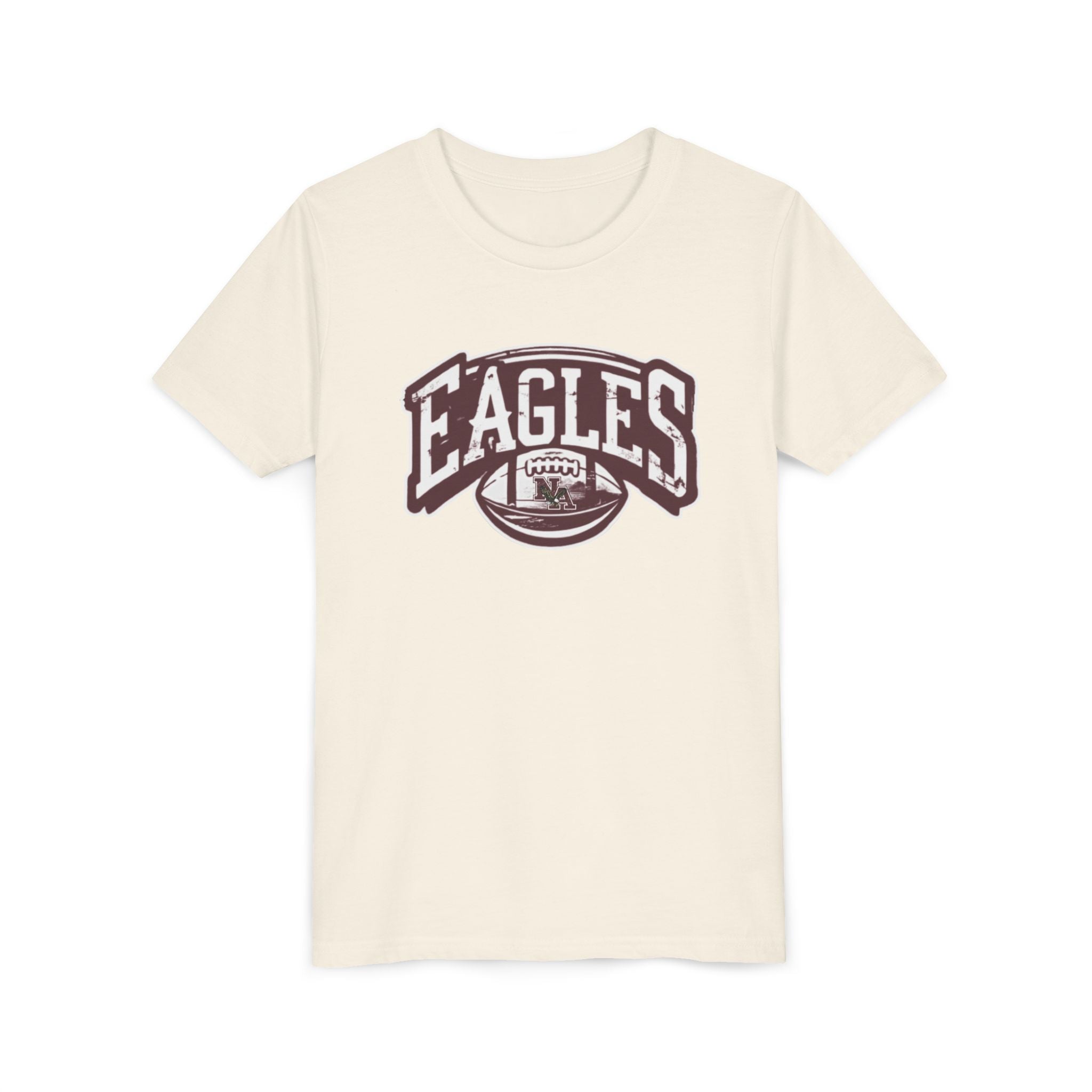 Youth New Albany Eagles Football Motion Graphic Short Sleeve Soft Tee