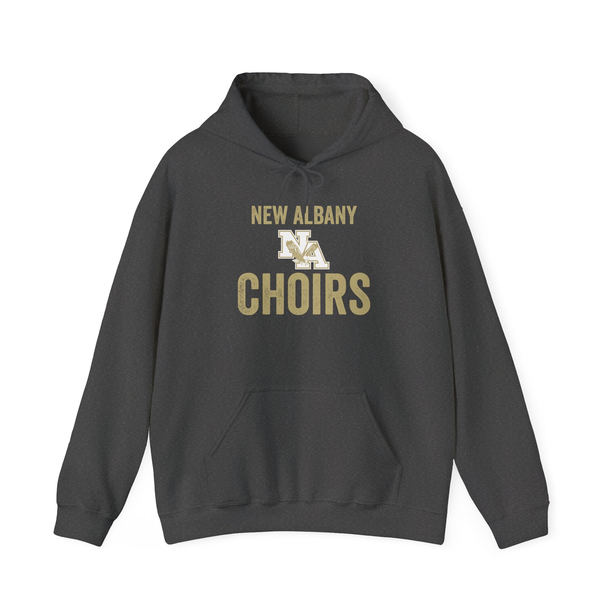 Adult Unisex Vintage Distressed New Albany Choirs Graphic Hoodie