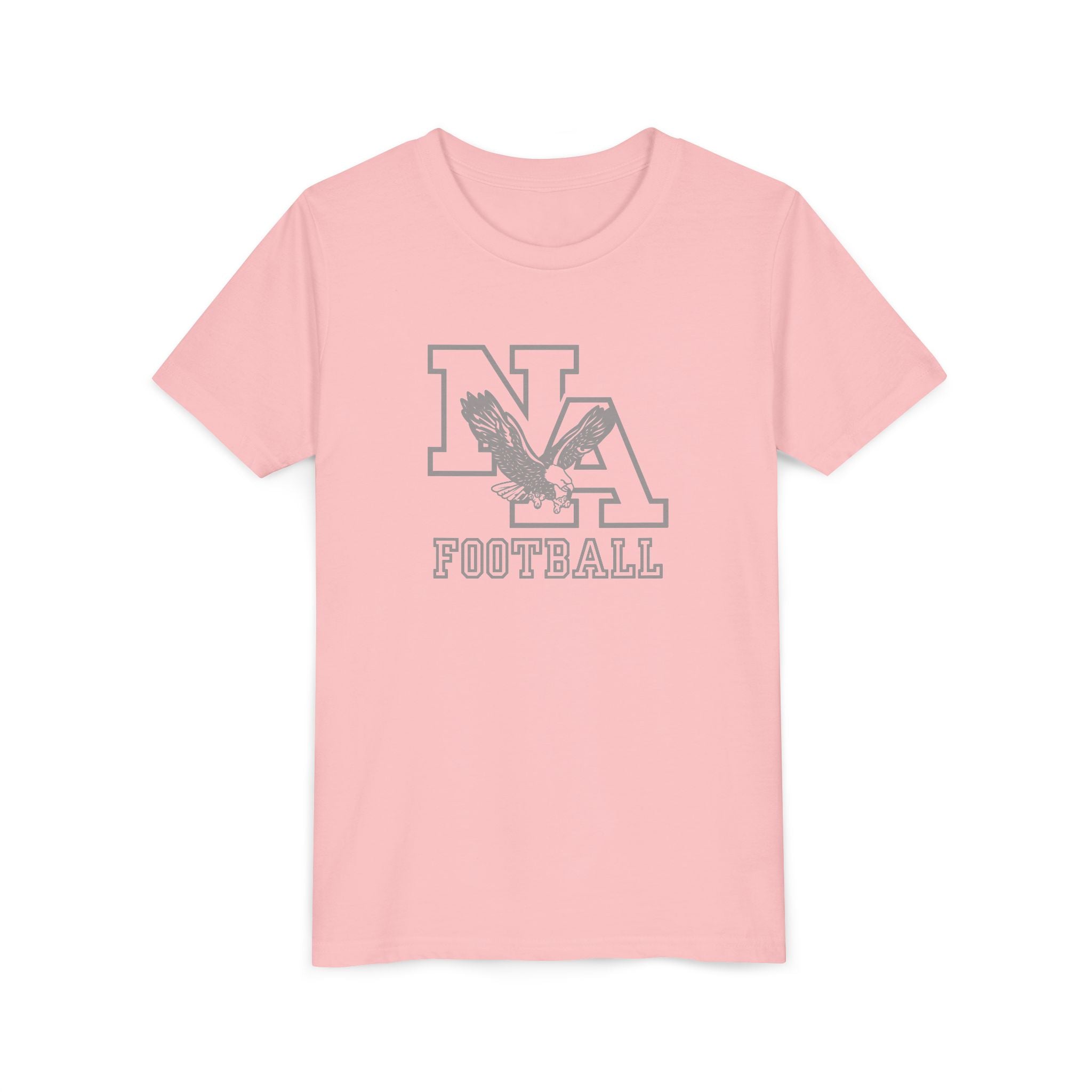 Youth New Albany Tonal Football Logo Graphic Short Sleeve Soft Tee