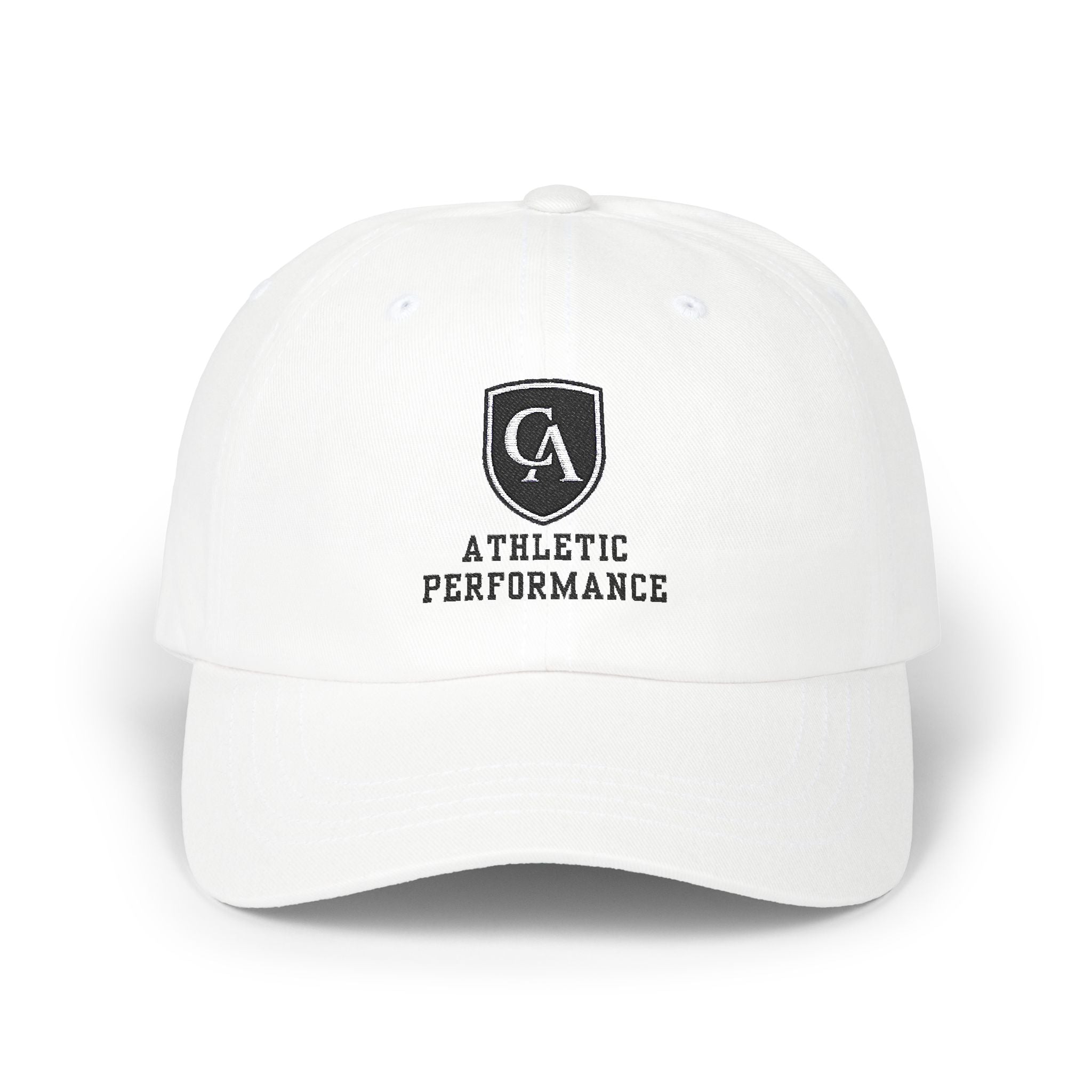 Adult Unisex Columbus Academy Vikings Athletic Performance Embroidered Logo Dad Cap