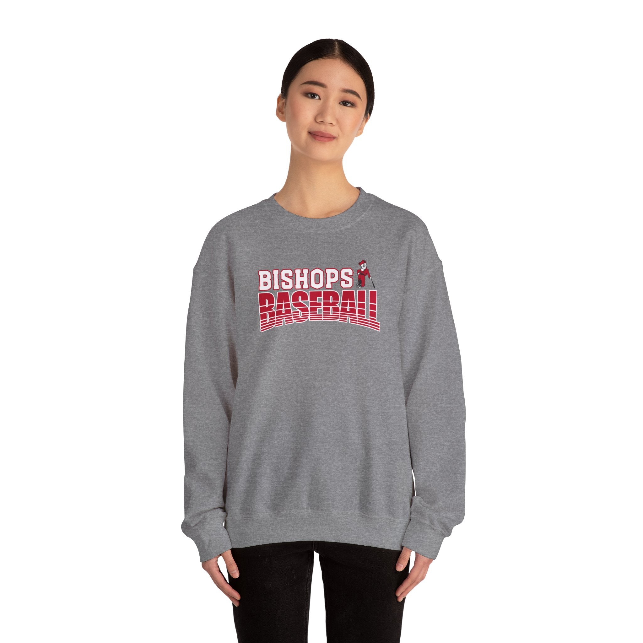 Adult UnisexBattling Bishops Strike Zone Baseball Graphic Sweatshirt