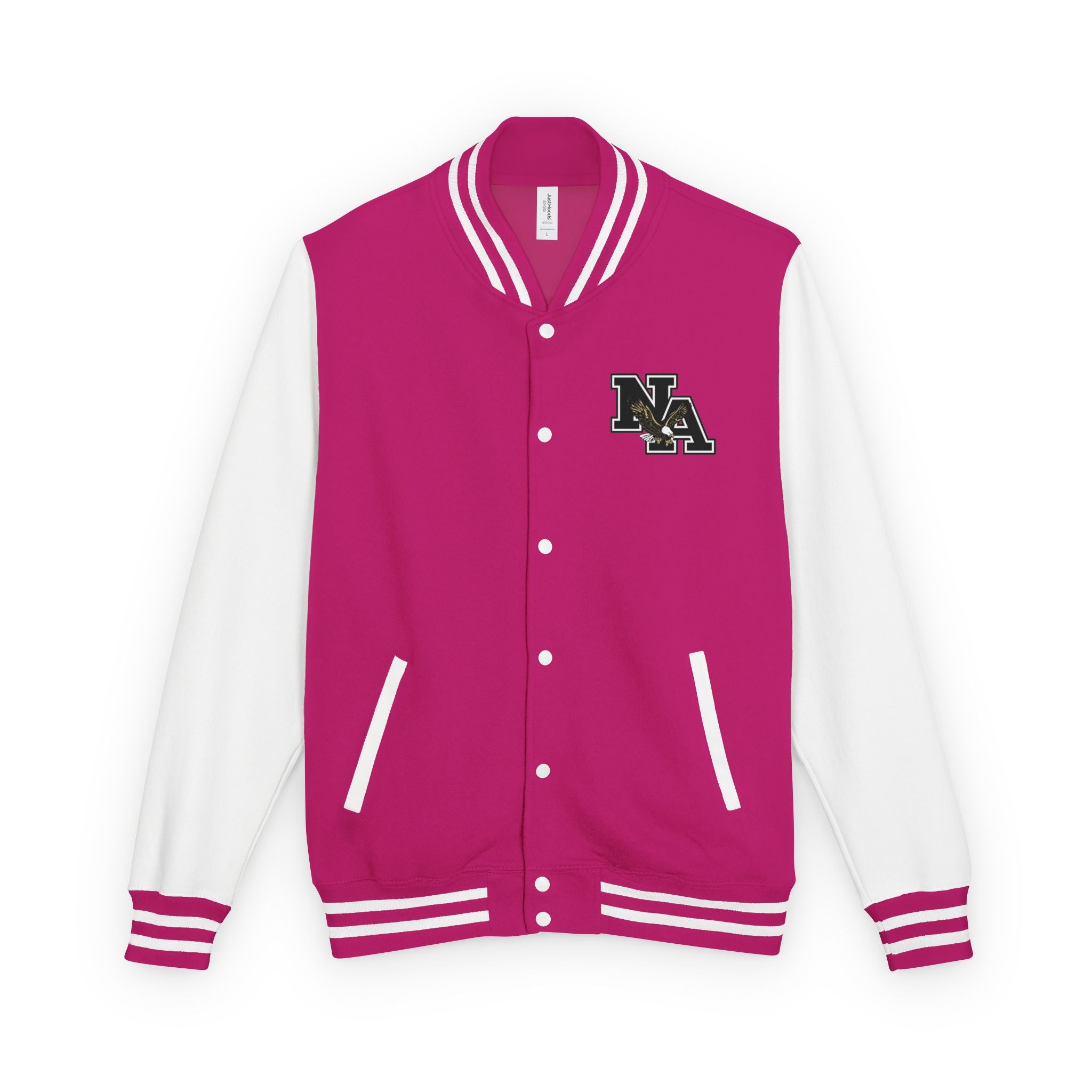 Adult Unisex Heavyweight Varsity Jacket - PINK OCTOBER