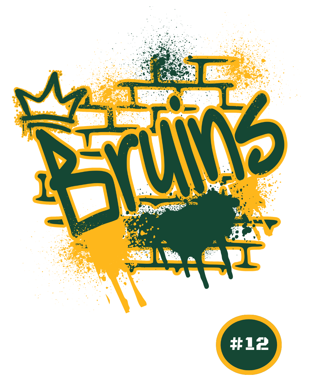 Youth Choose your Graphic Short Sleeve Soft Tee with Customized Back - Brooke Bruins