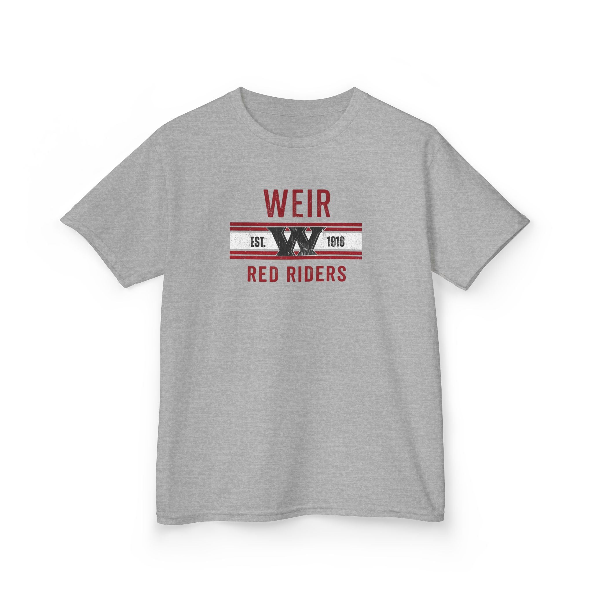 Youth Weirton Distressed Heritage Graphic Short Sleeve Gildan Heavy Tee