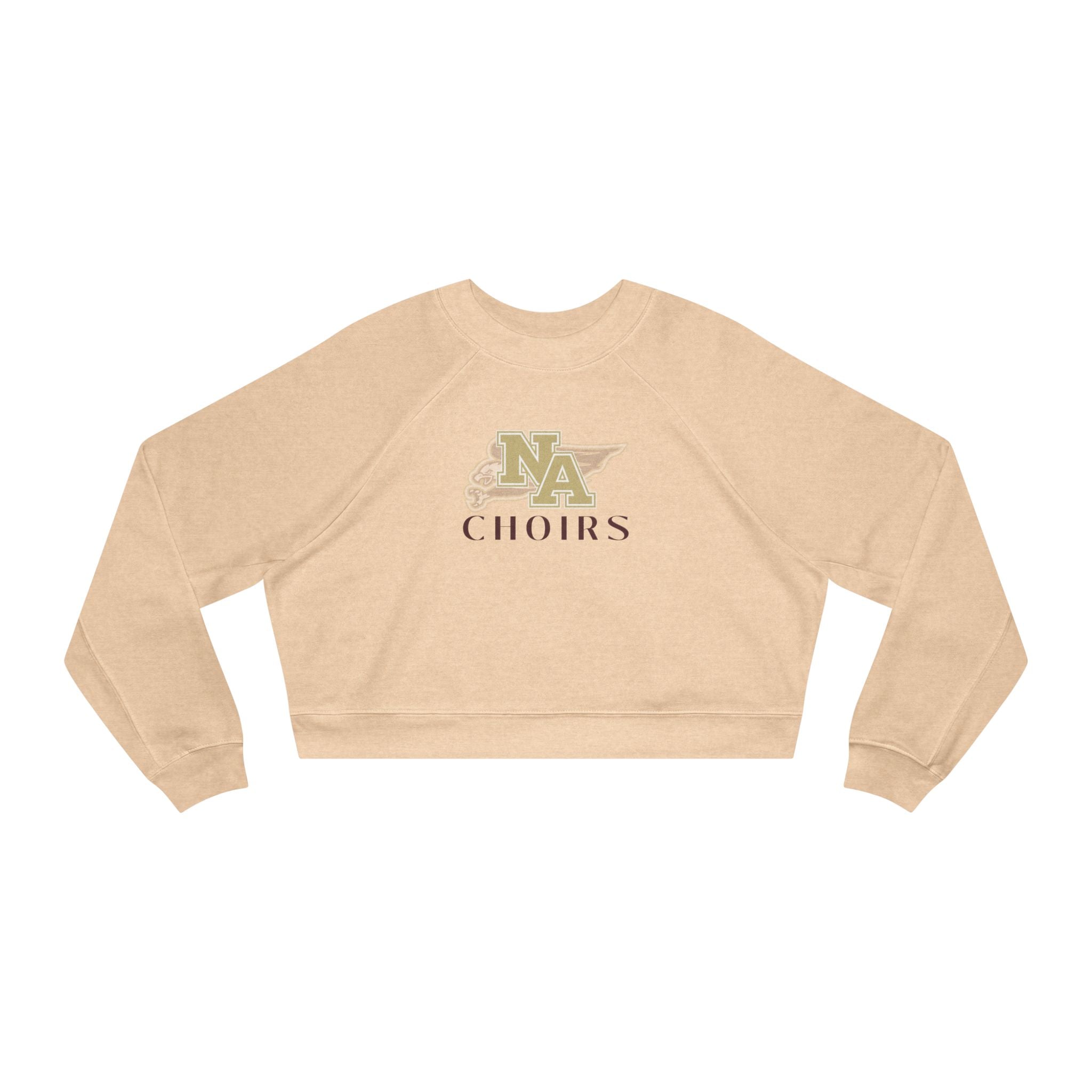 Women's NA Choirs Classic Logo Graphic Cropped Fleece Sweatshirt
