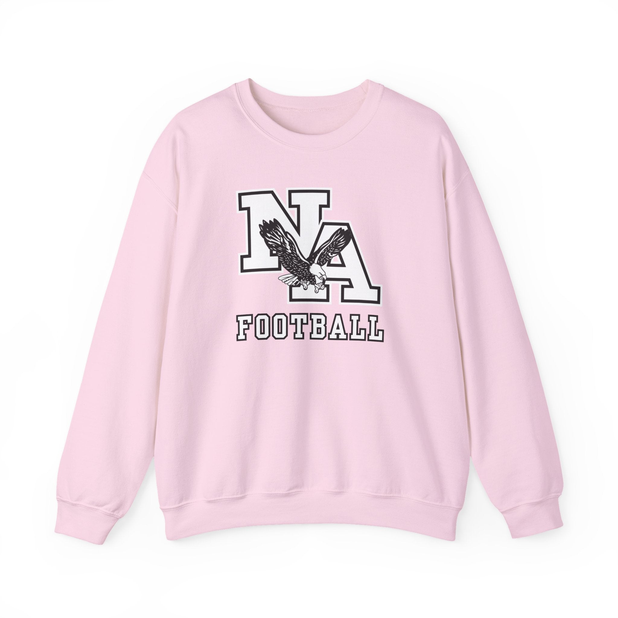 Adult Unisex Classic Logo White Football Graphic Sweatshirt