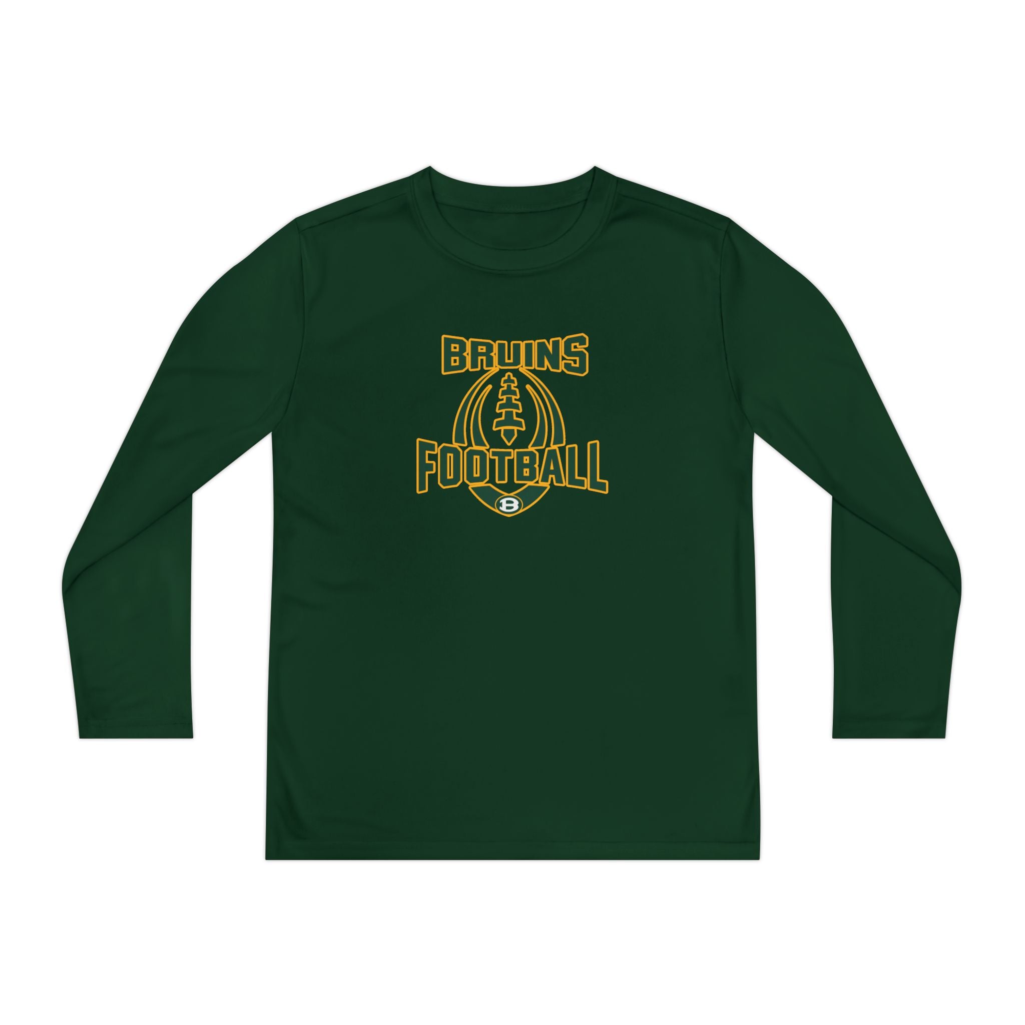 Youth Bruin Ultimate Football Graphic Competitor Performance Long Sleeve Tee