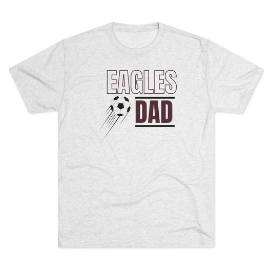 Men's Super Soft Soccer Dad Short Sleeve Graphic Tee - New Albany Eagles