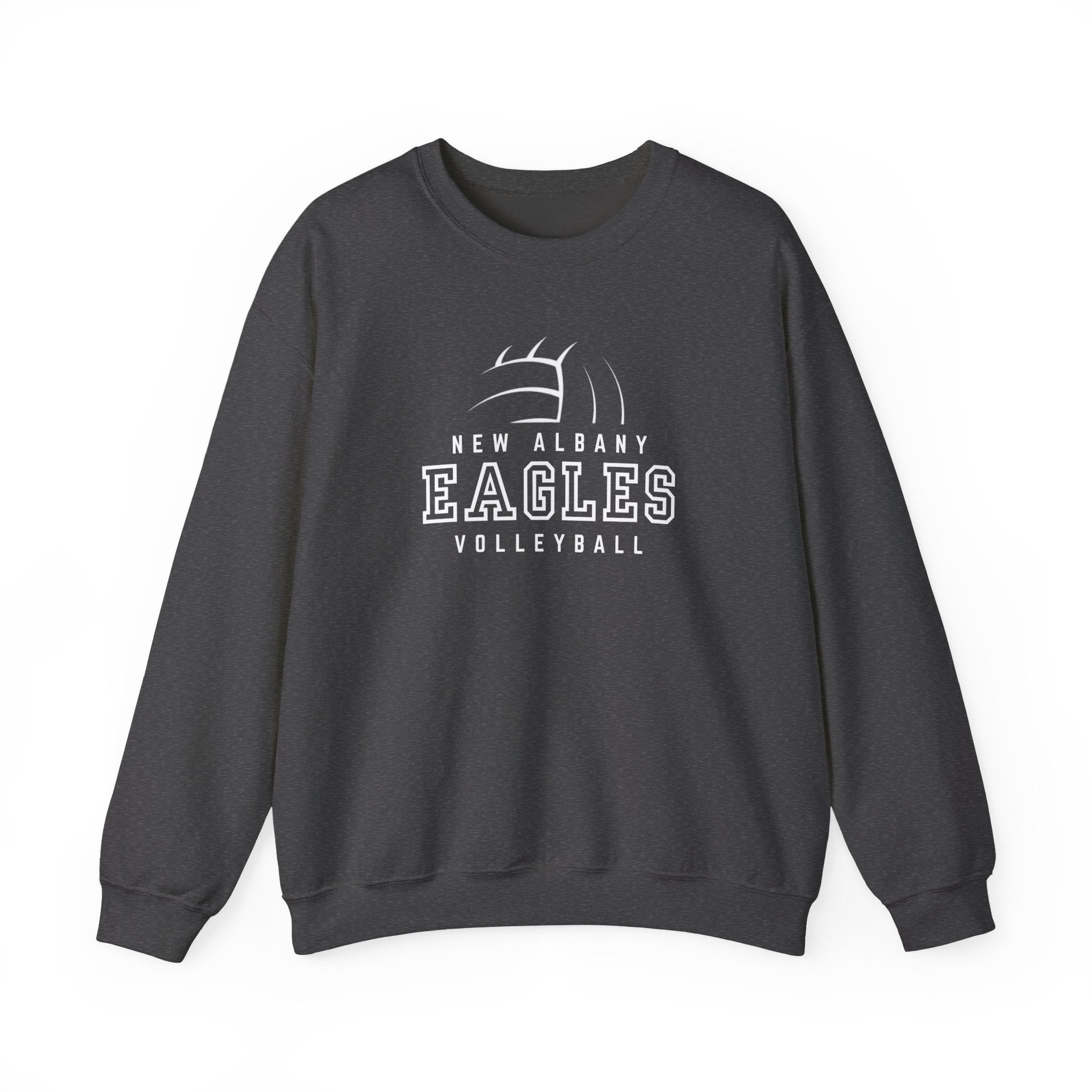 Adult Unisex New Albany Eagles Victory Volleyball Graphic Sweatshirt